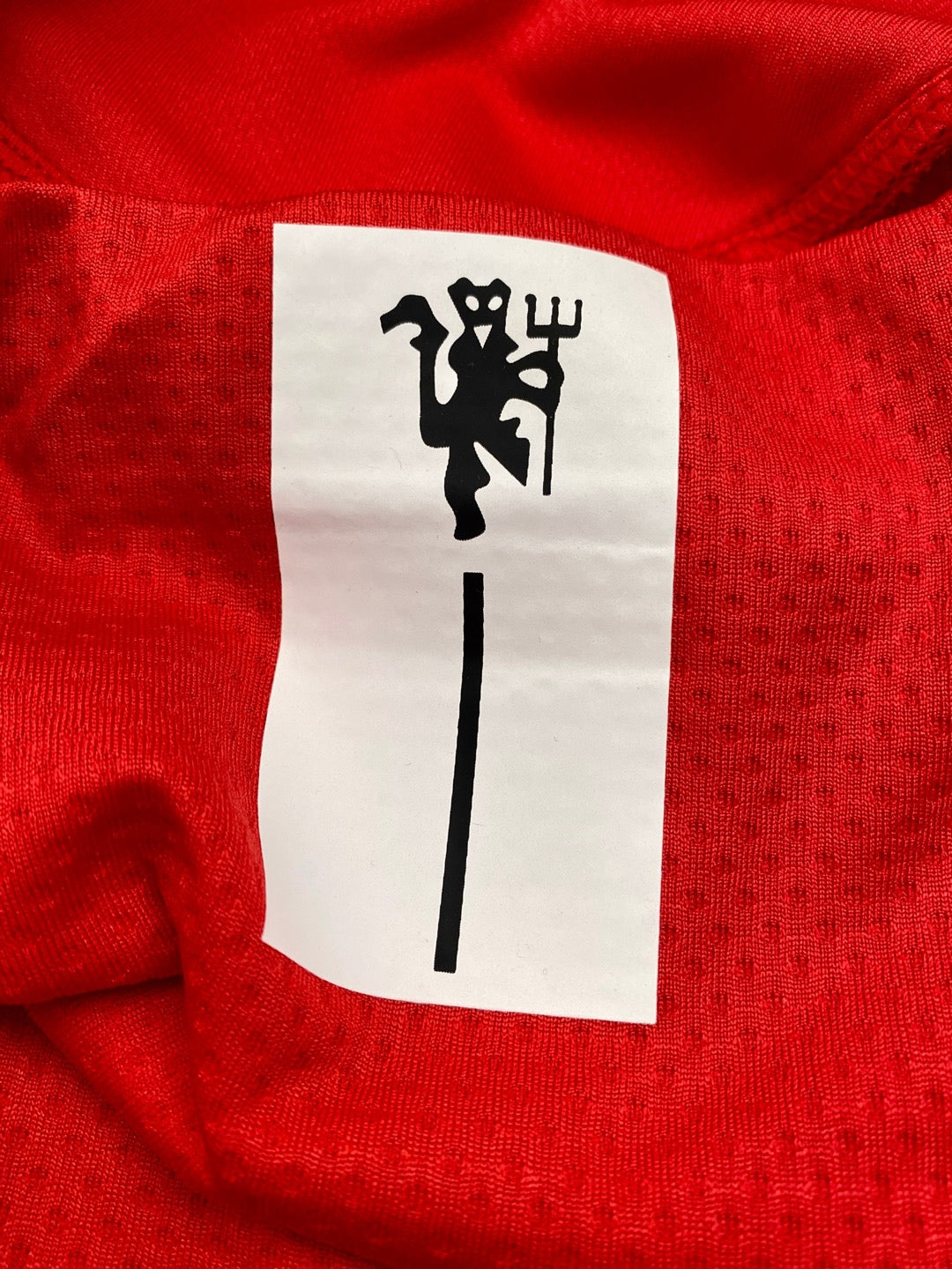 Jersey Retro Manchester United 2008 Local Ronaldo Final Champions League detalle