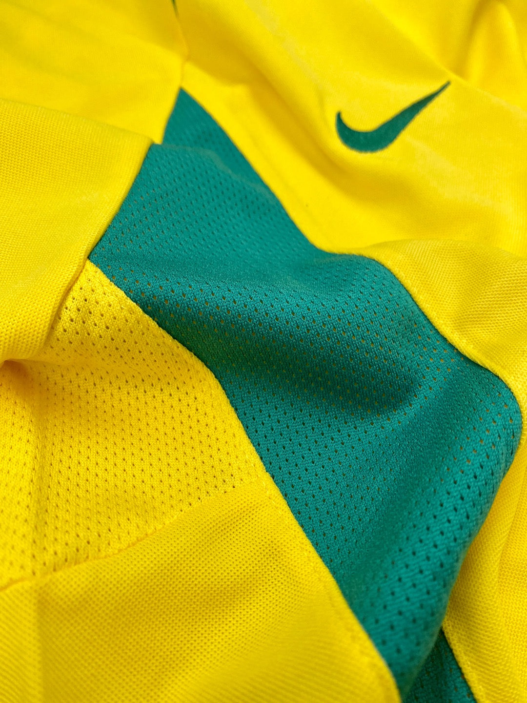 Jersey Retro Brasil 2002 Local Ronaldo Campeón tela