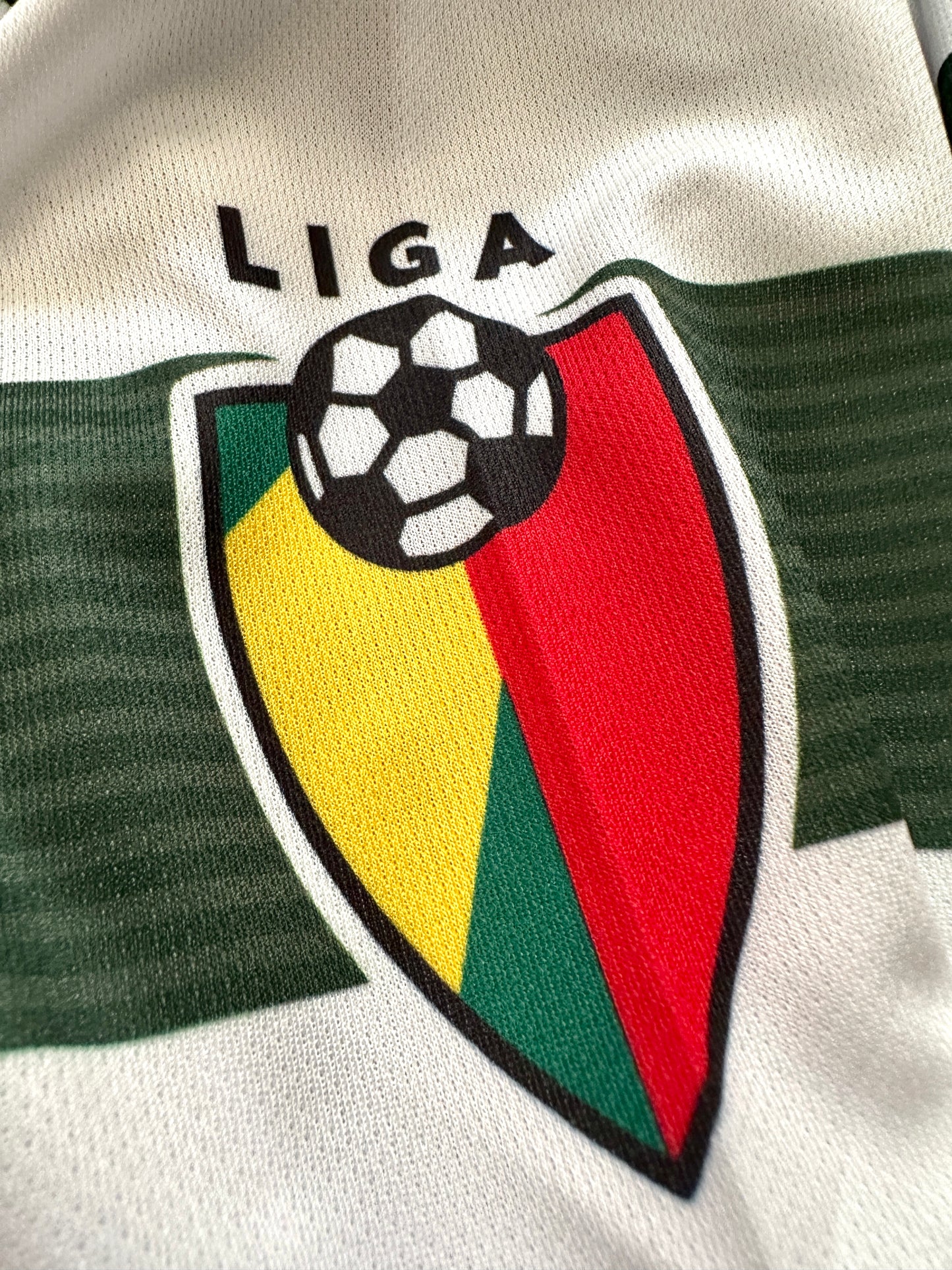 Jersey Retro Sporting de Lisboa 2001 2003 Cristiano Ronaldo Manga Larga