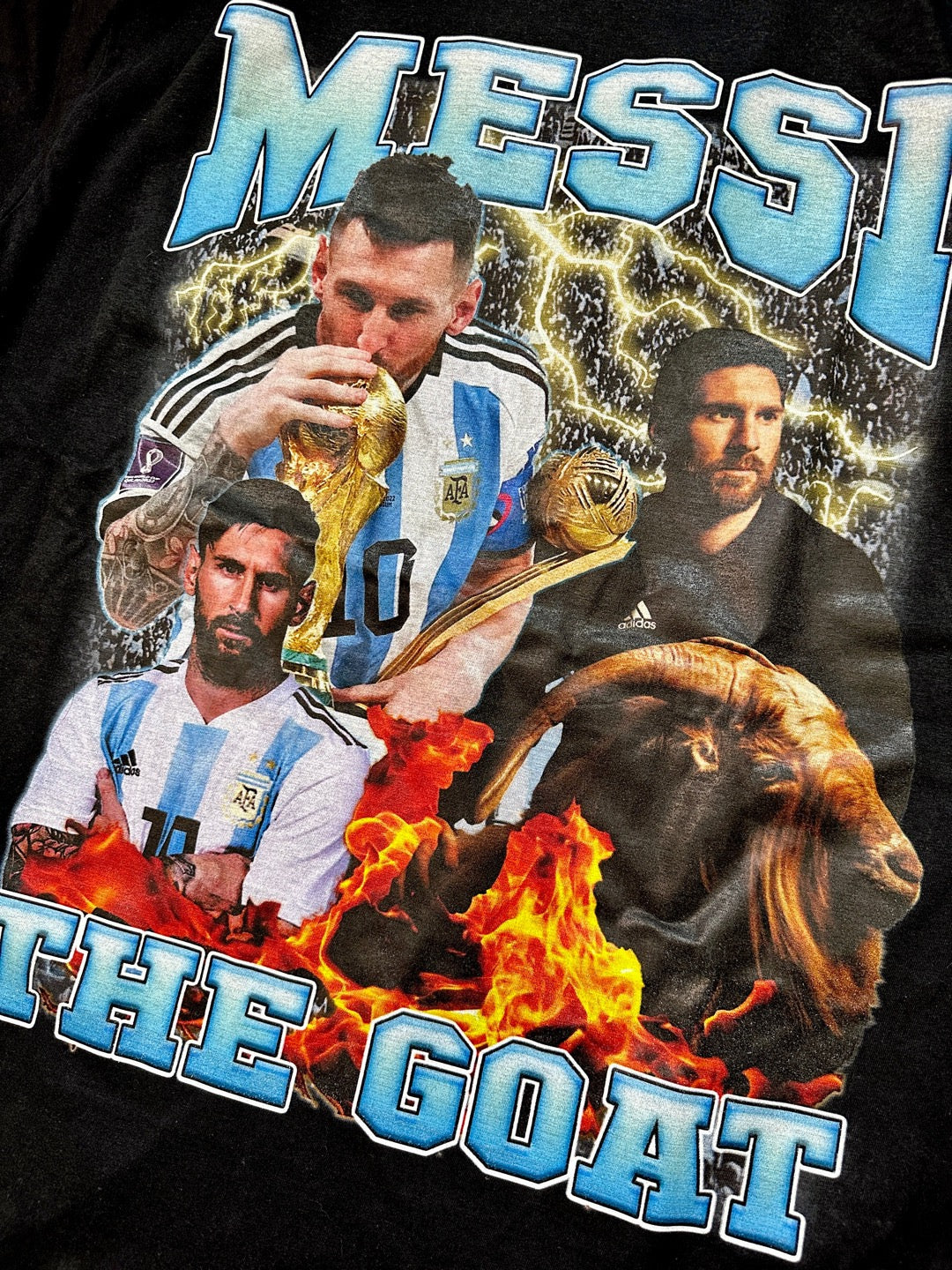 Playera Lionel Messi "The goat"