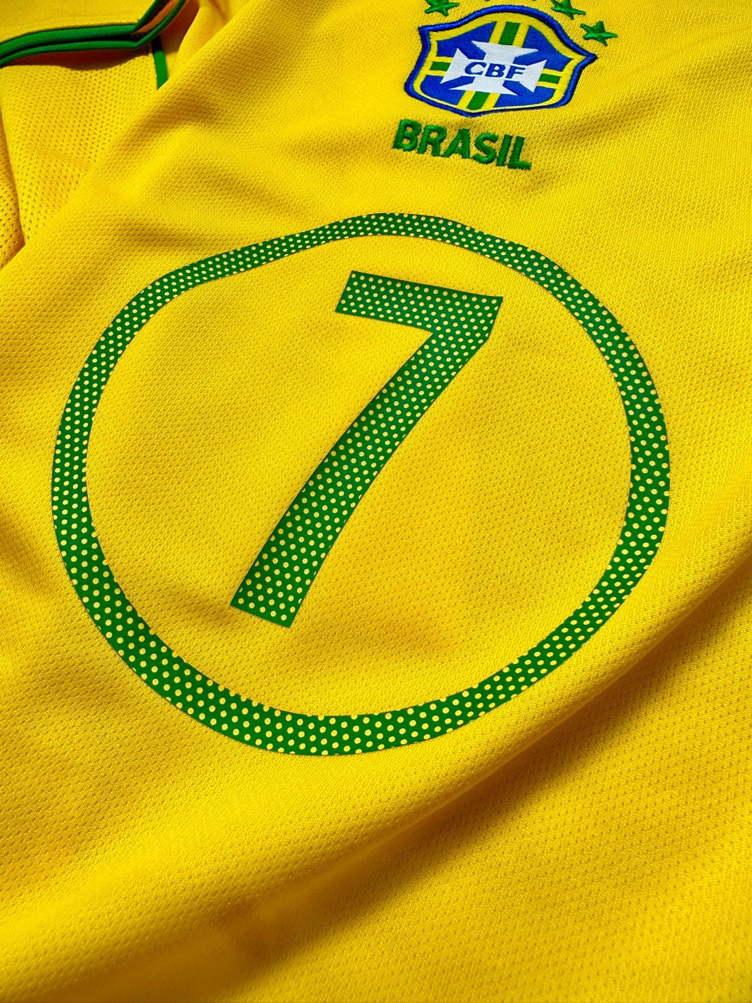 Jersey Retro Brasil 2004 2006 Local Adriano pecho
