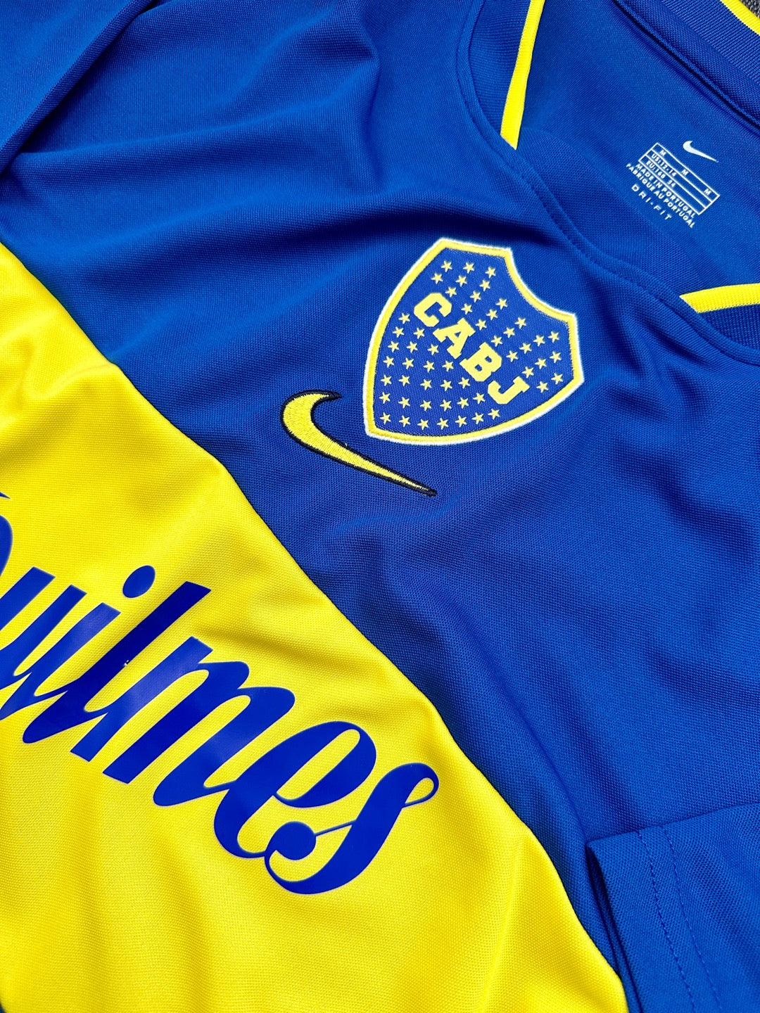 Jersey Retro Boca Juniors 2001 2002 Local detalle