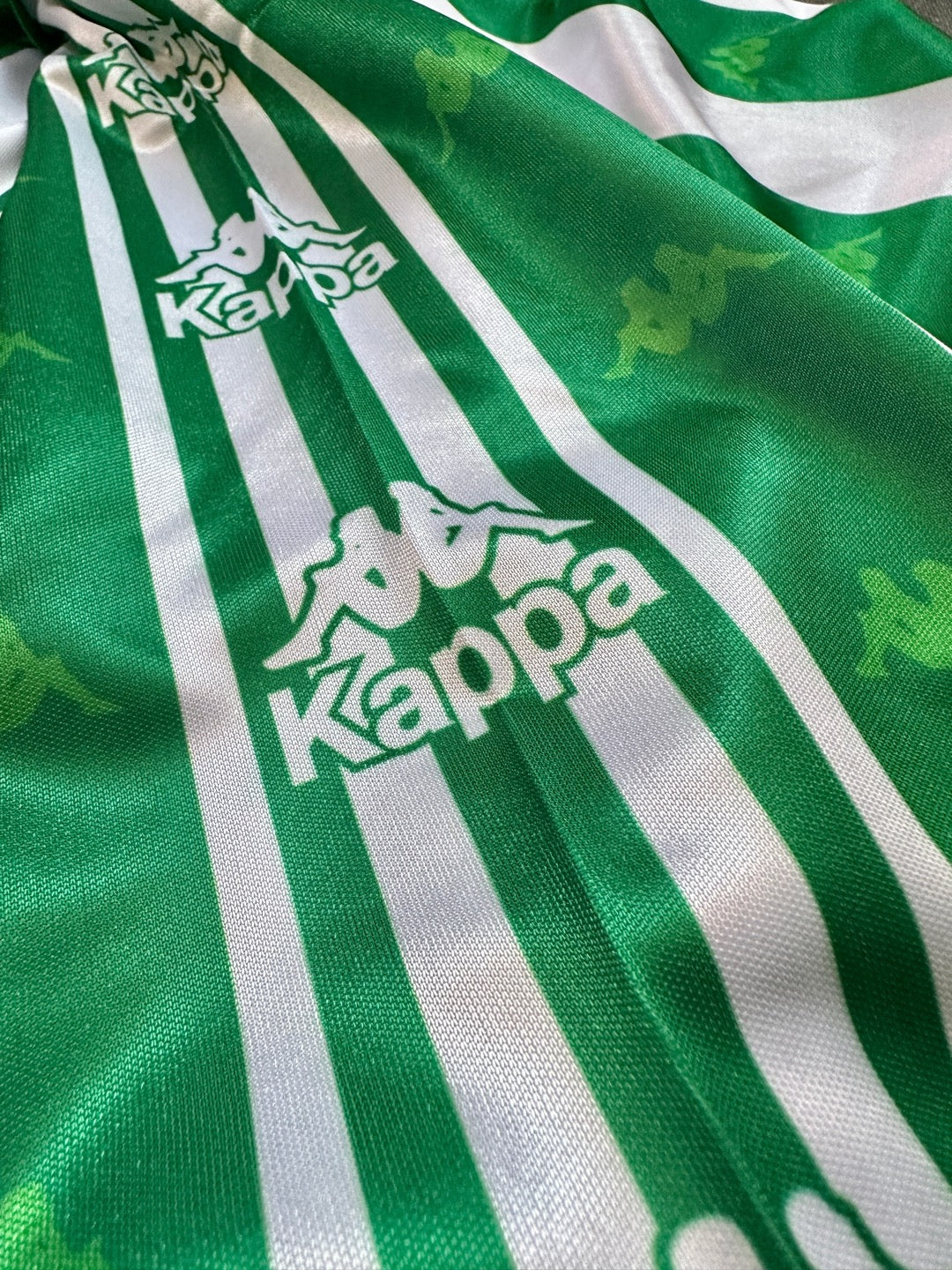 Jersey Retro Real Betis 1996 1997 Local detalle