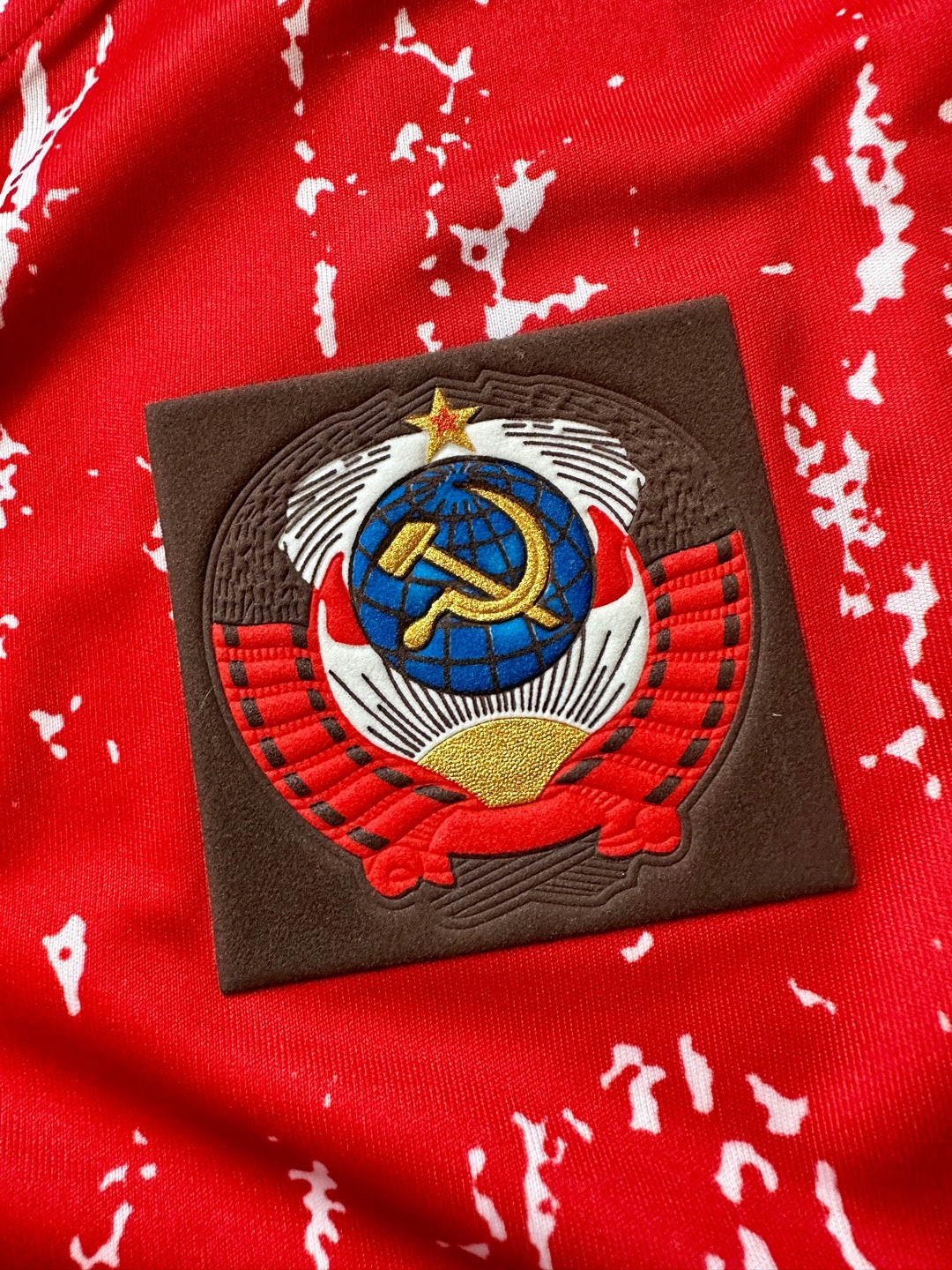 Jersey Retro Unión Soviética 1990 Local CCCP escudo