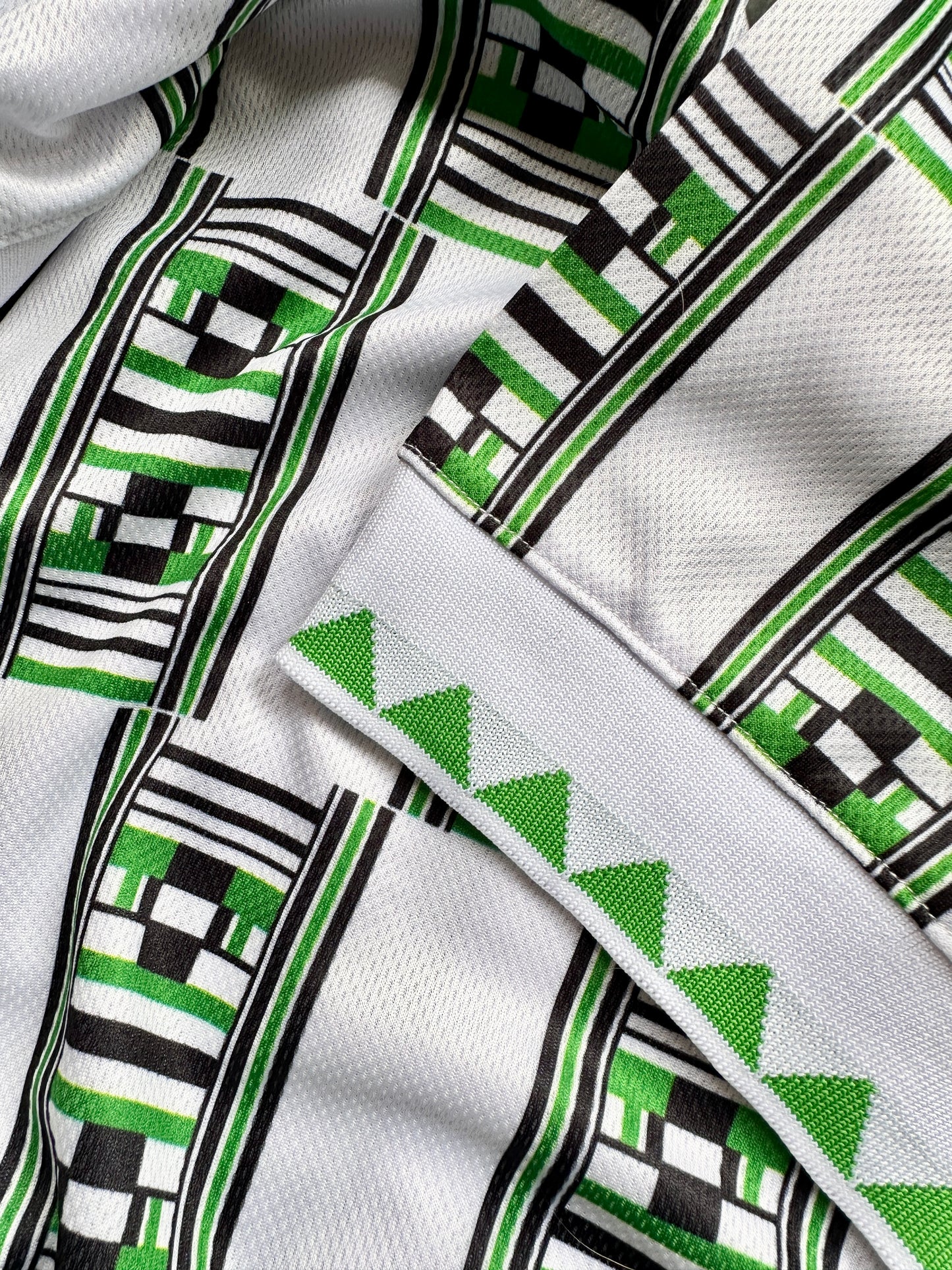 Jersey Retro Nigeria Copa Mundial USA 1994 Visita Okocha detalle