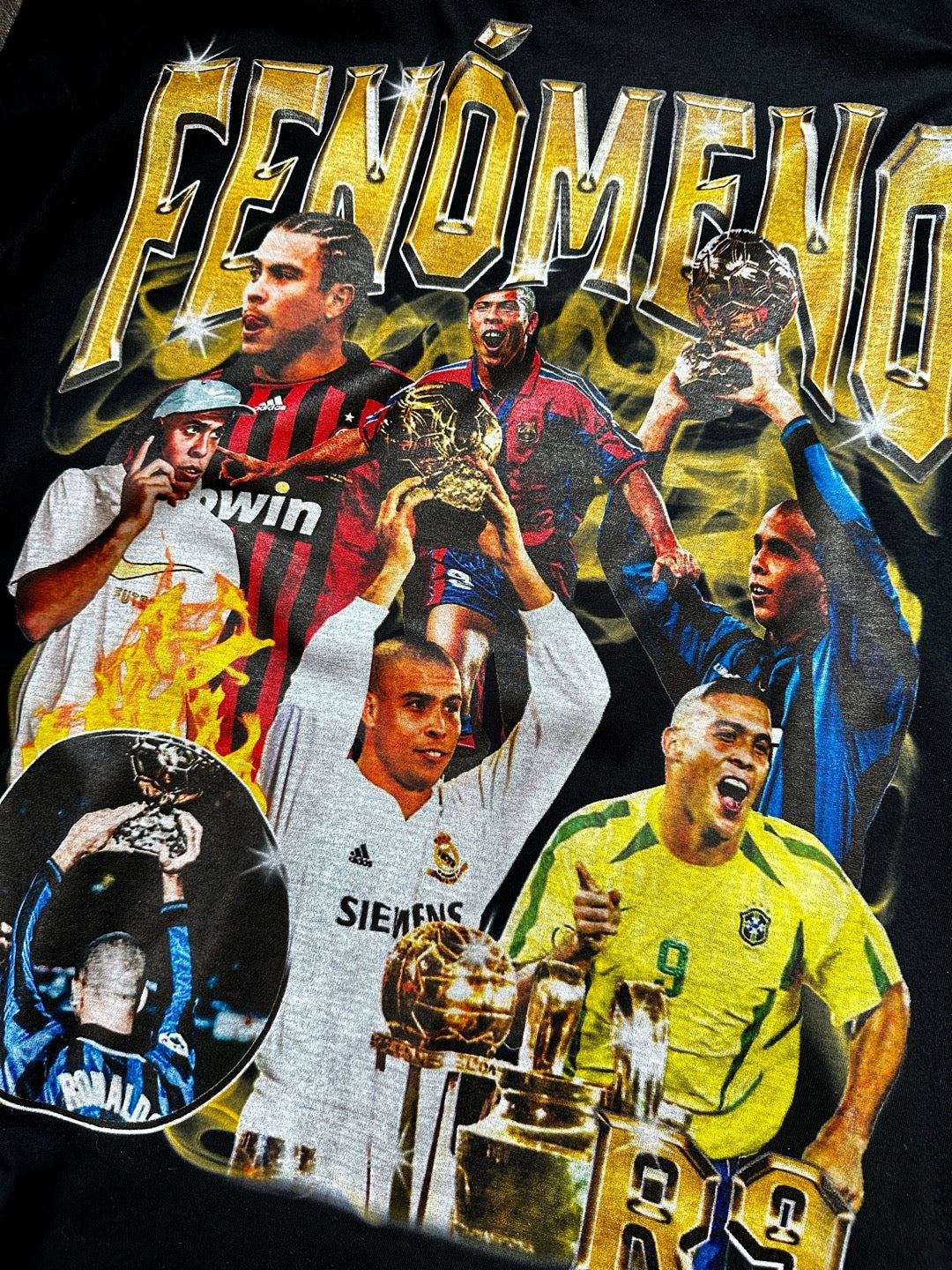 Playera Ronaldo Nazario "Fenómeno"
