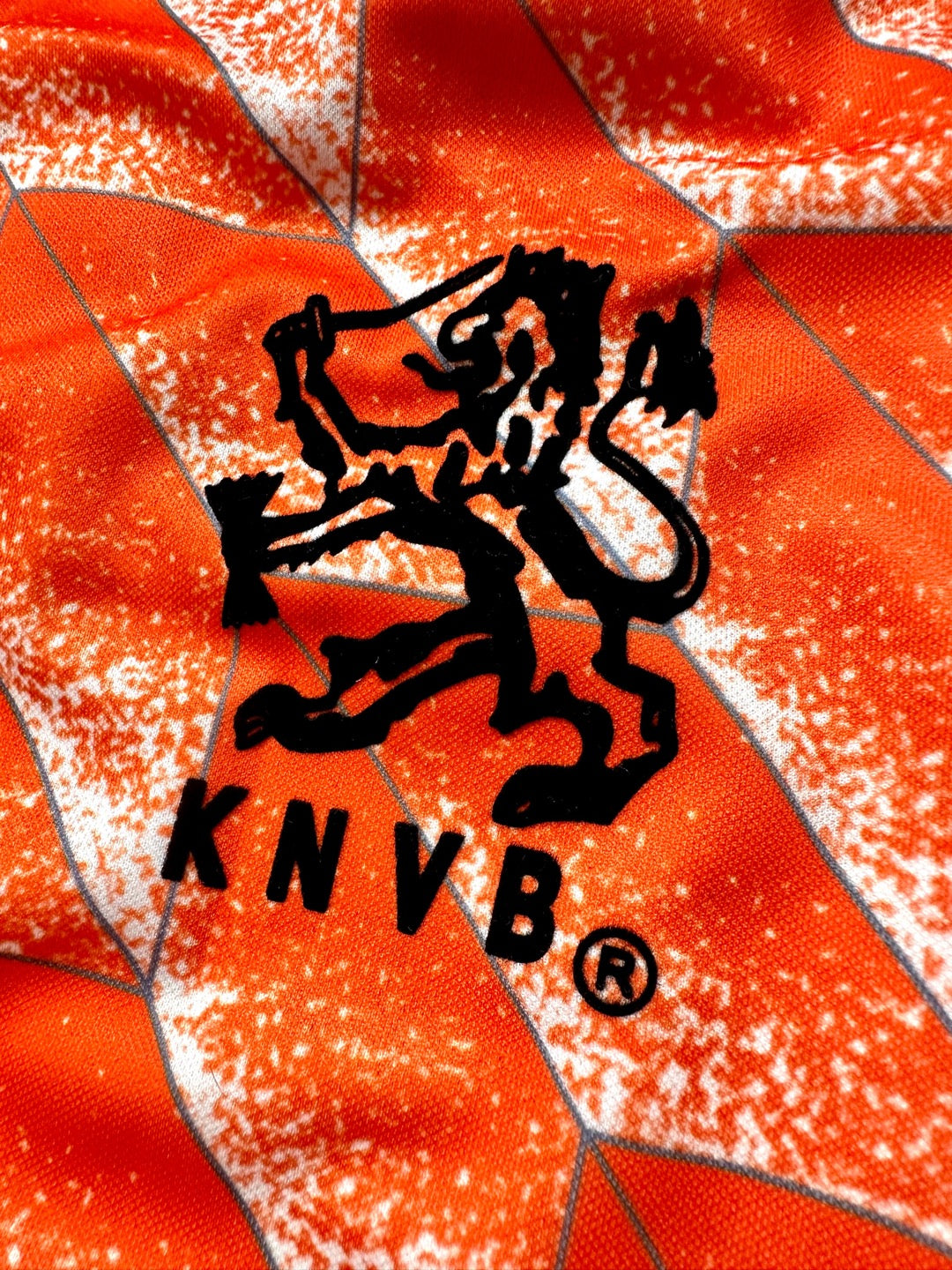 Jersey Retro Holanda 1988 Local Gullit Manga Larga escudo