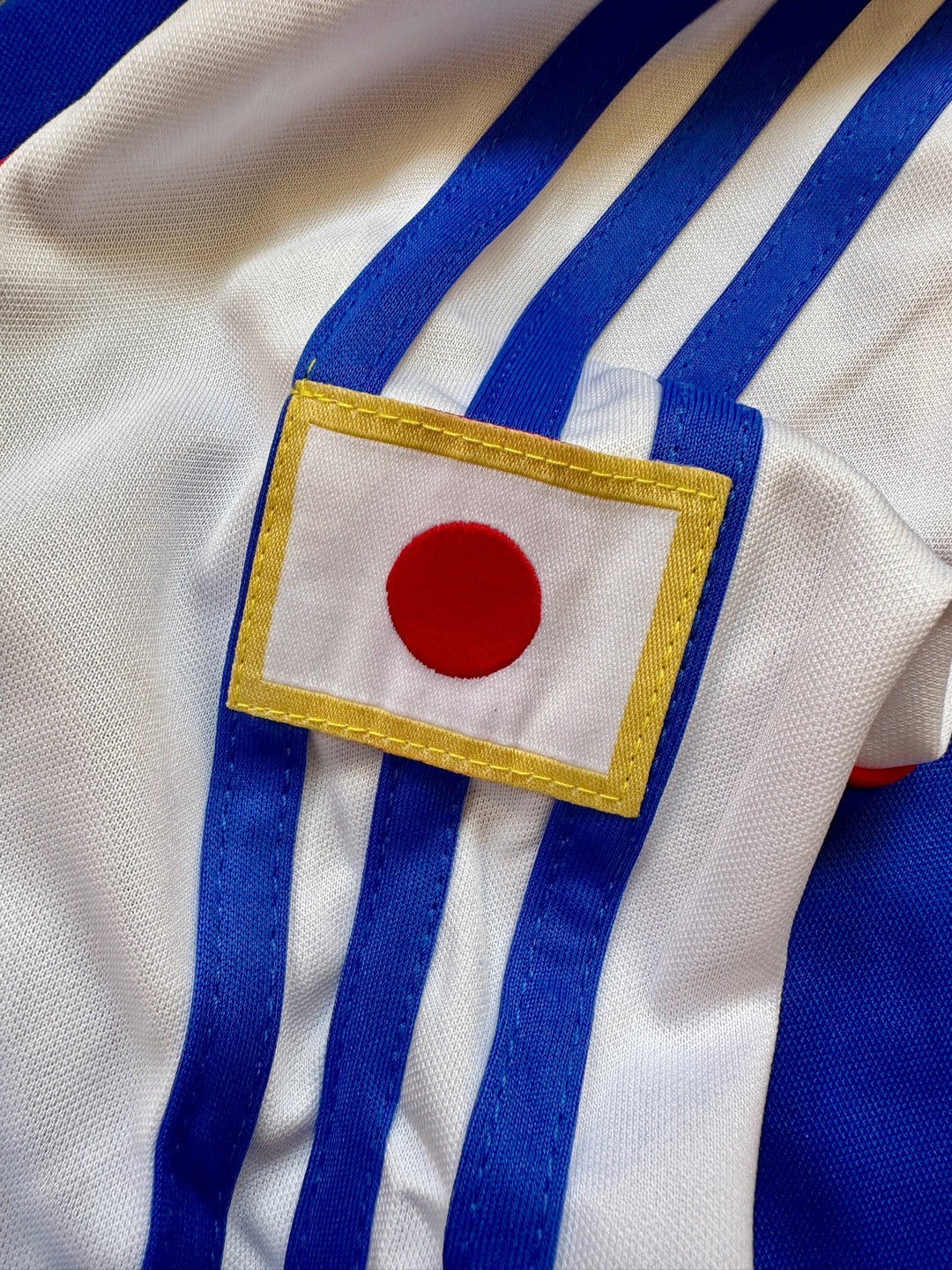Jersey Retro Japon 2000 2001 Local Manga Larga bandera manga