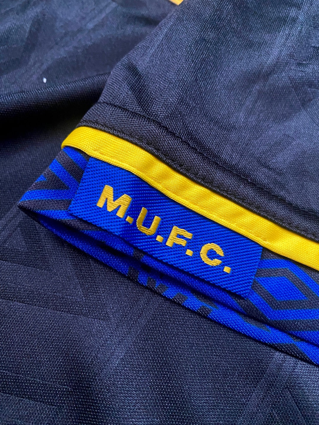 Jersey Retro Manchester United 1993 1995 Visita Cantona MANGA