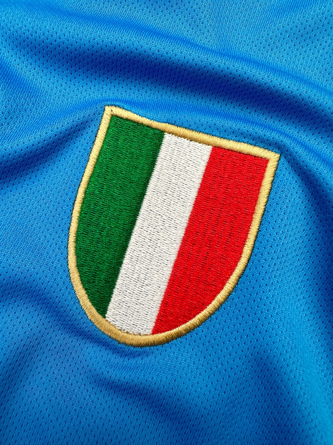 Jersey Retro Napoli 1987 1988 Local Maradona Manga Larga scudetto