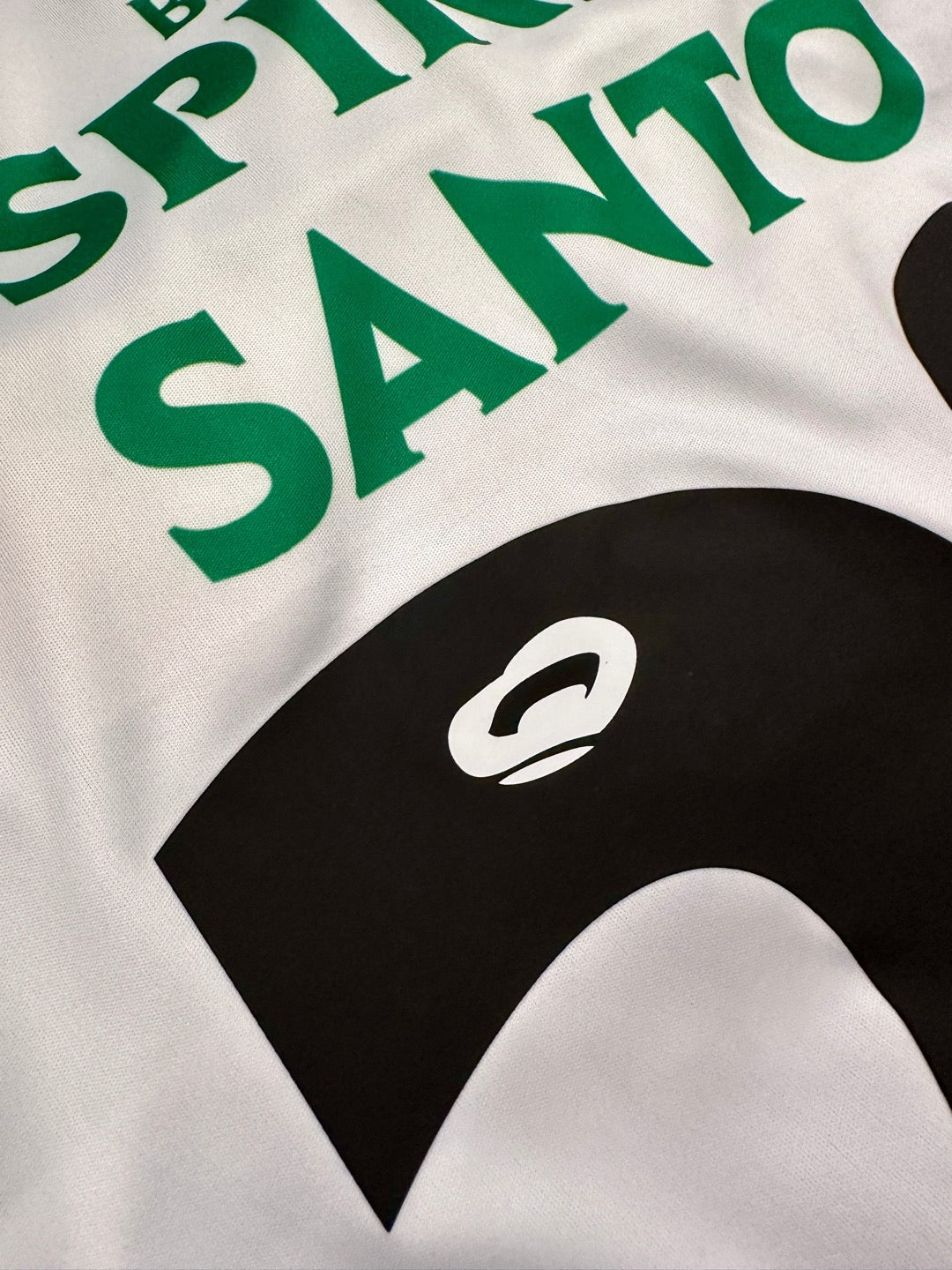 Jersey Retro Sporting de Lisboa 2001 2002 Cristiano Ronaldo detale dorsal