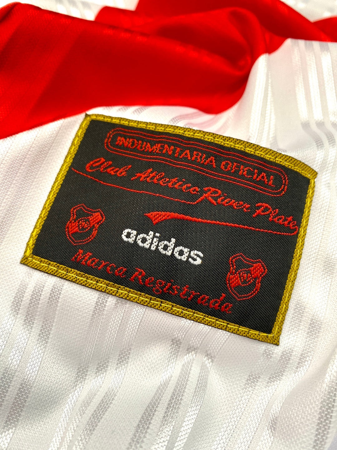 Jersey Retro River Plate 1995 1996 Local etiqueta