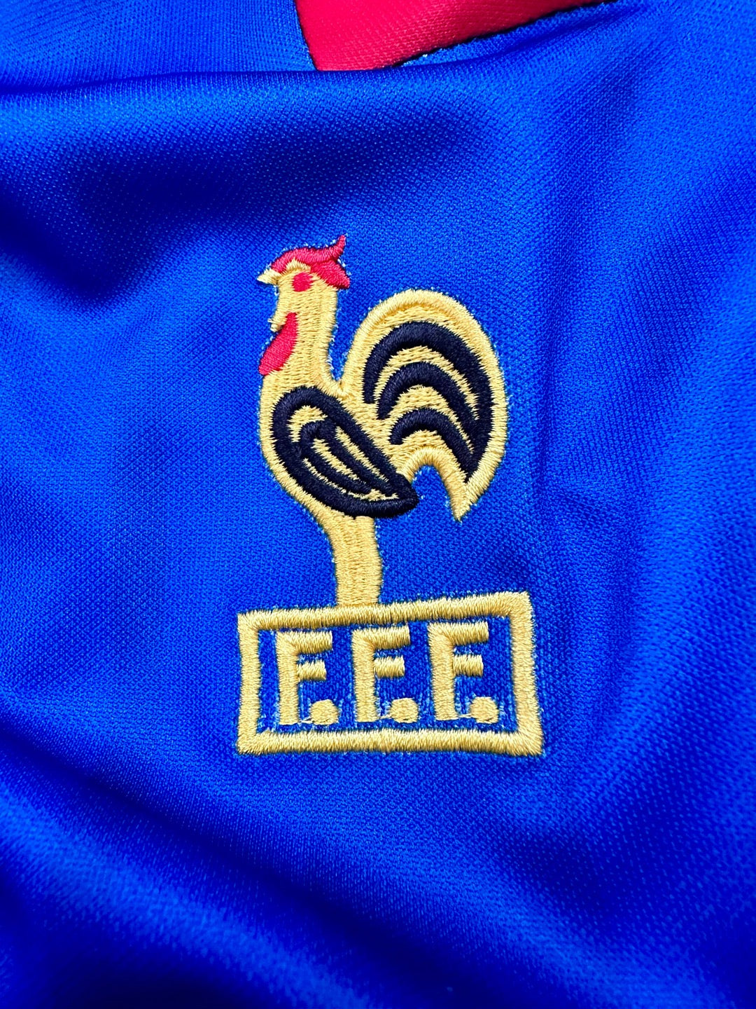 Jersey Retro Francia 1992 1994 Local escudo