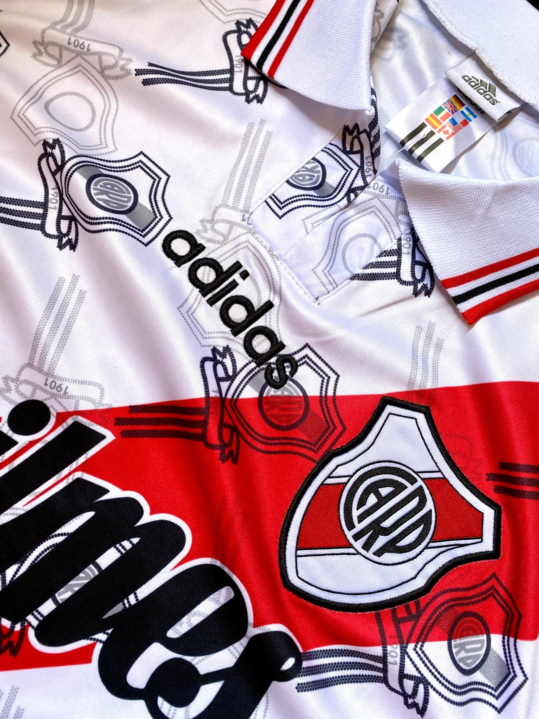 Jersey Retro River Plate 1996 1997 Local