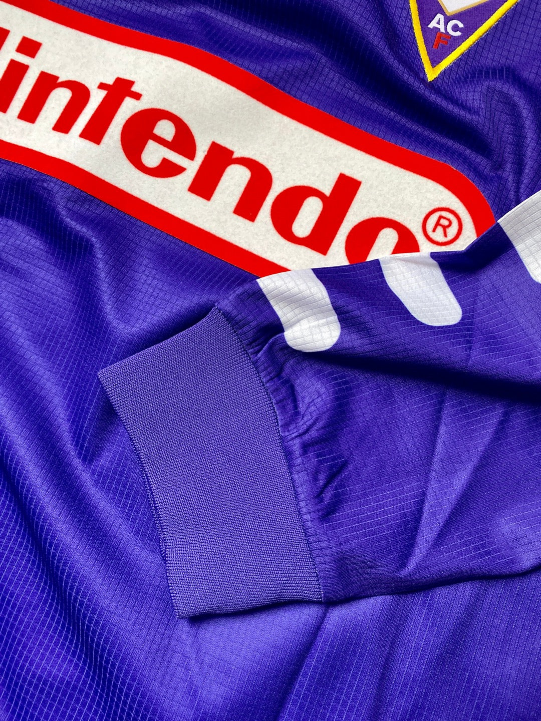 Jersey Retro Fiorentina 1998 1999 Local Batistuta Manga Larga manga