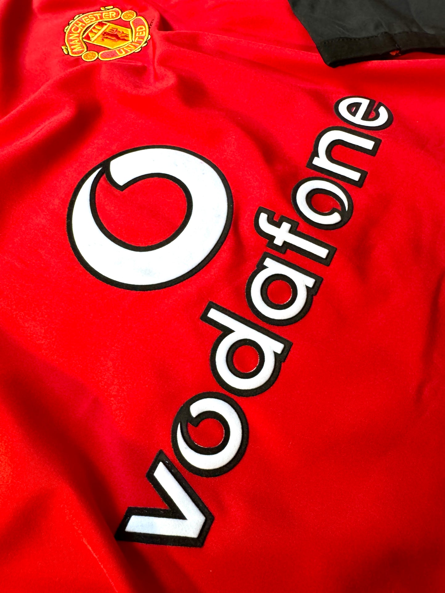 Jersey Retro Manchester United 2002 2003 2004 Local Ronaldo Manga Larga