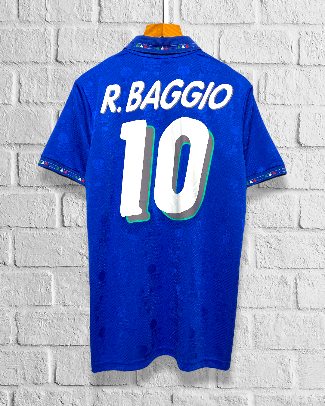 Jersey Retro Italia 1994 Local Baggio DORSAL