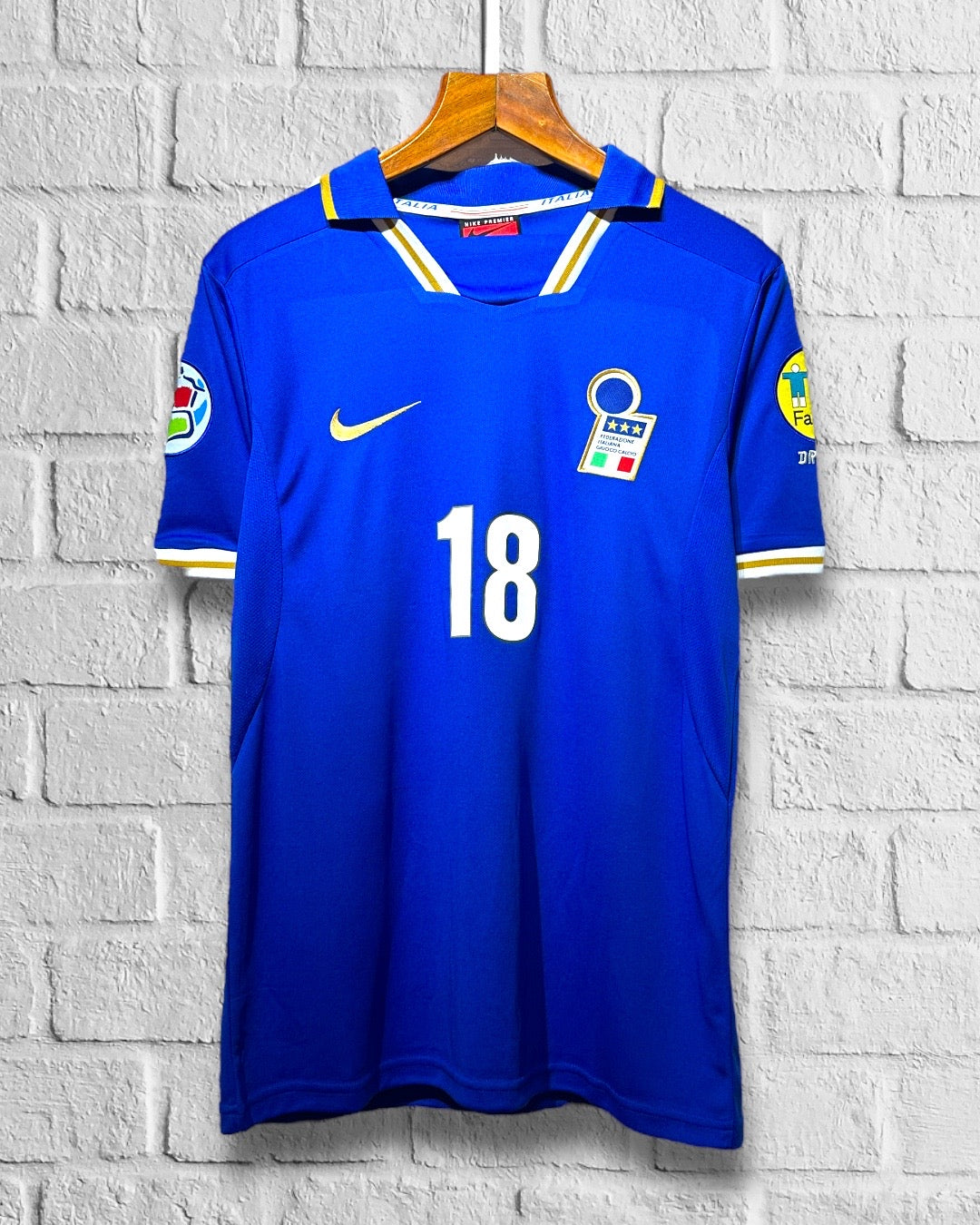 Jersey Retro Italia 1996 Local Baggio