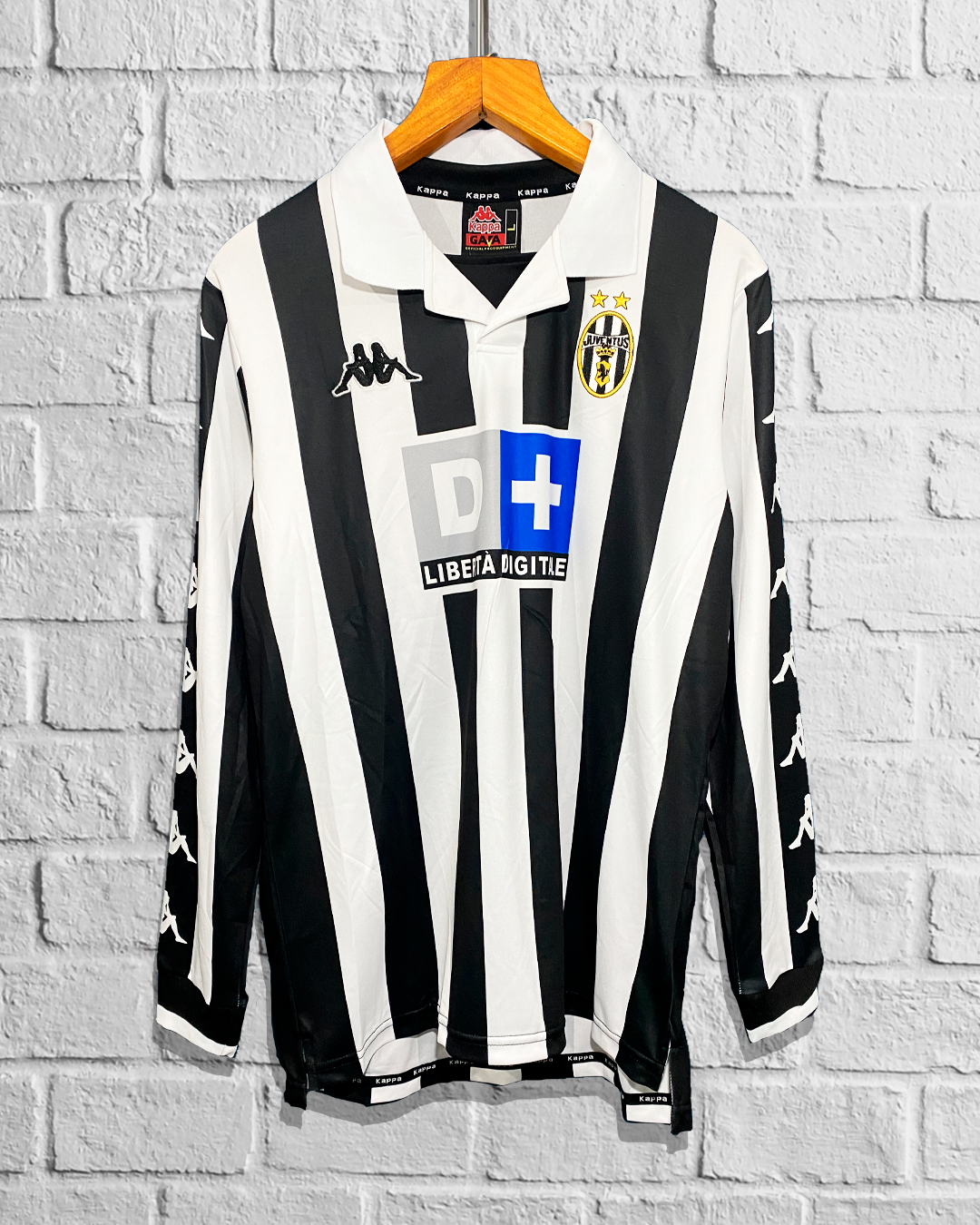 Jersey Retro Juventus 1998 1999 Local Del Piero Manga Larga