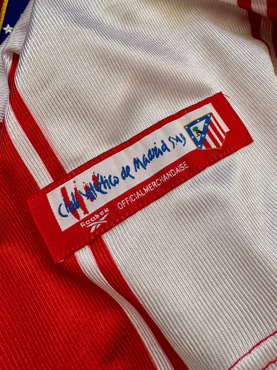 Jersey Retro Atletico de Madrid 1999 2000 Local