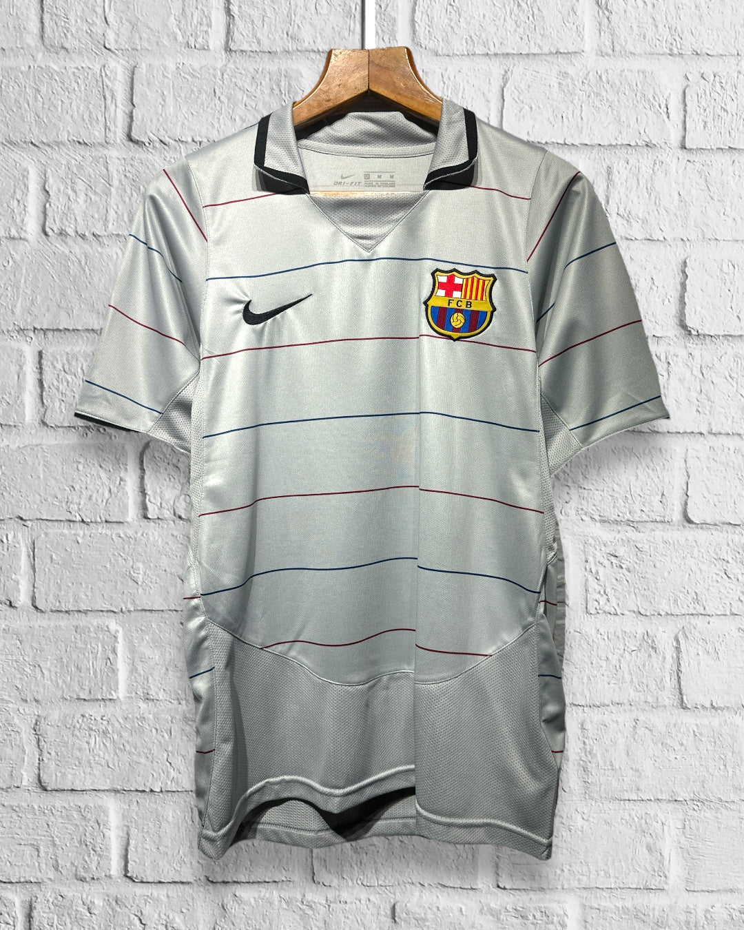 Jersey Retro Barcelona 2003 2004 Alternativo Champions League Ronaldinho