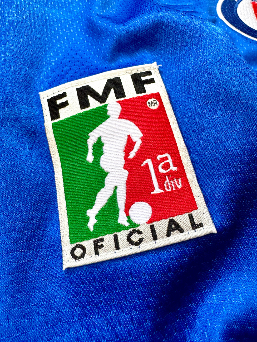 Jersey Retro Cruz Azul Invierno 1997 Local Manga larga