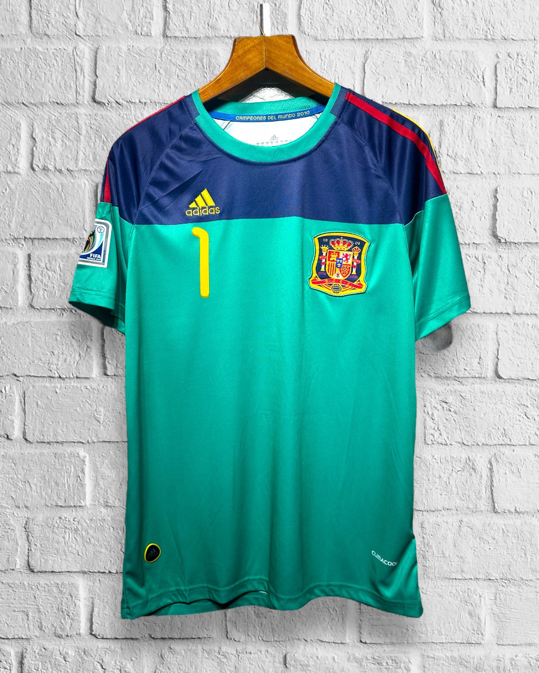 Jersey Retro España 2010 Portero Iker Casillas