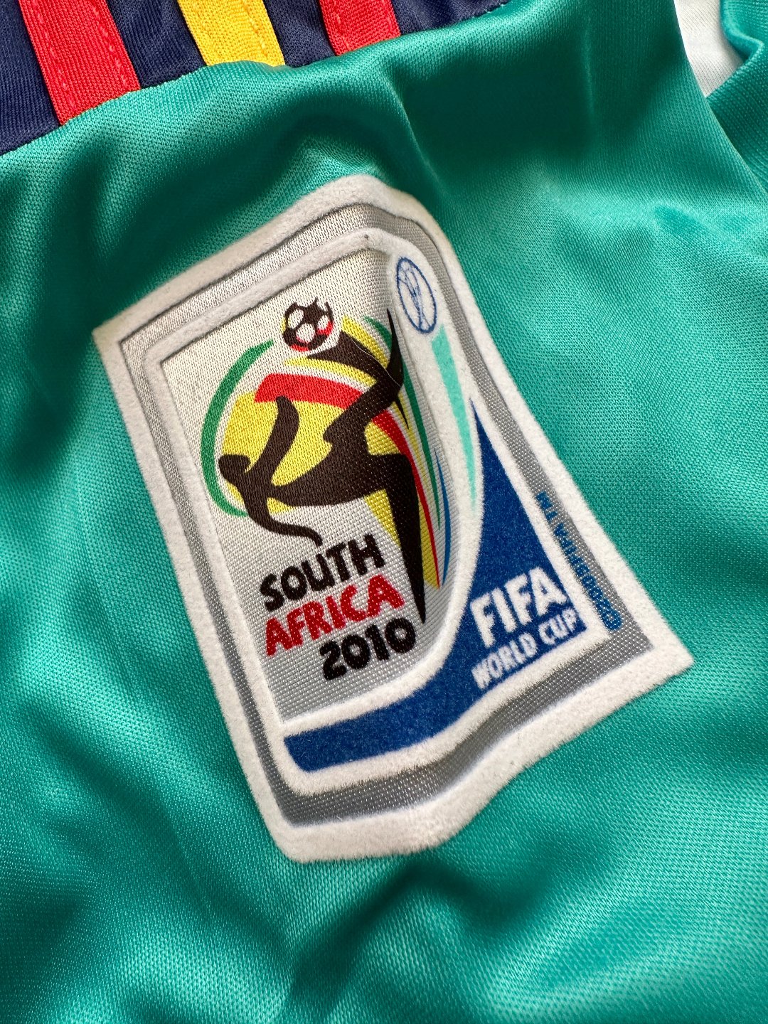 Jersey Retro España 2010 Portero Iker Casillas parche