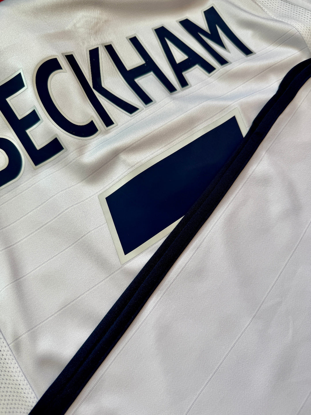 Jersey Retro Inglaterra Eurocopa Portugal 2004 Local Beckham