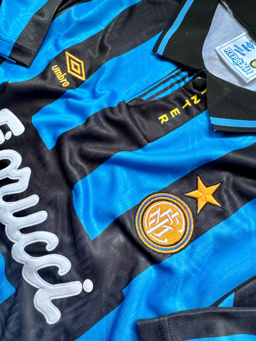 Jersey Retro Inter Milan 1991 1993 Local