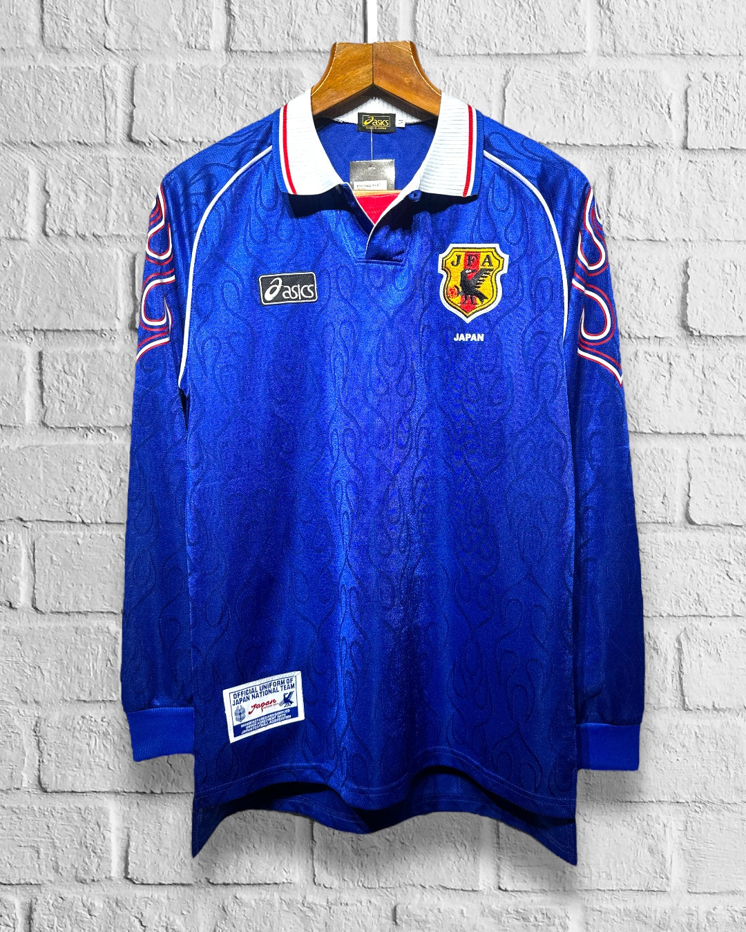Jersey Retro Japon 1998 Local Manga Larga