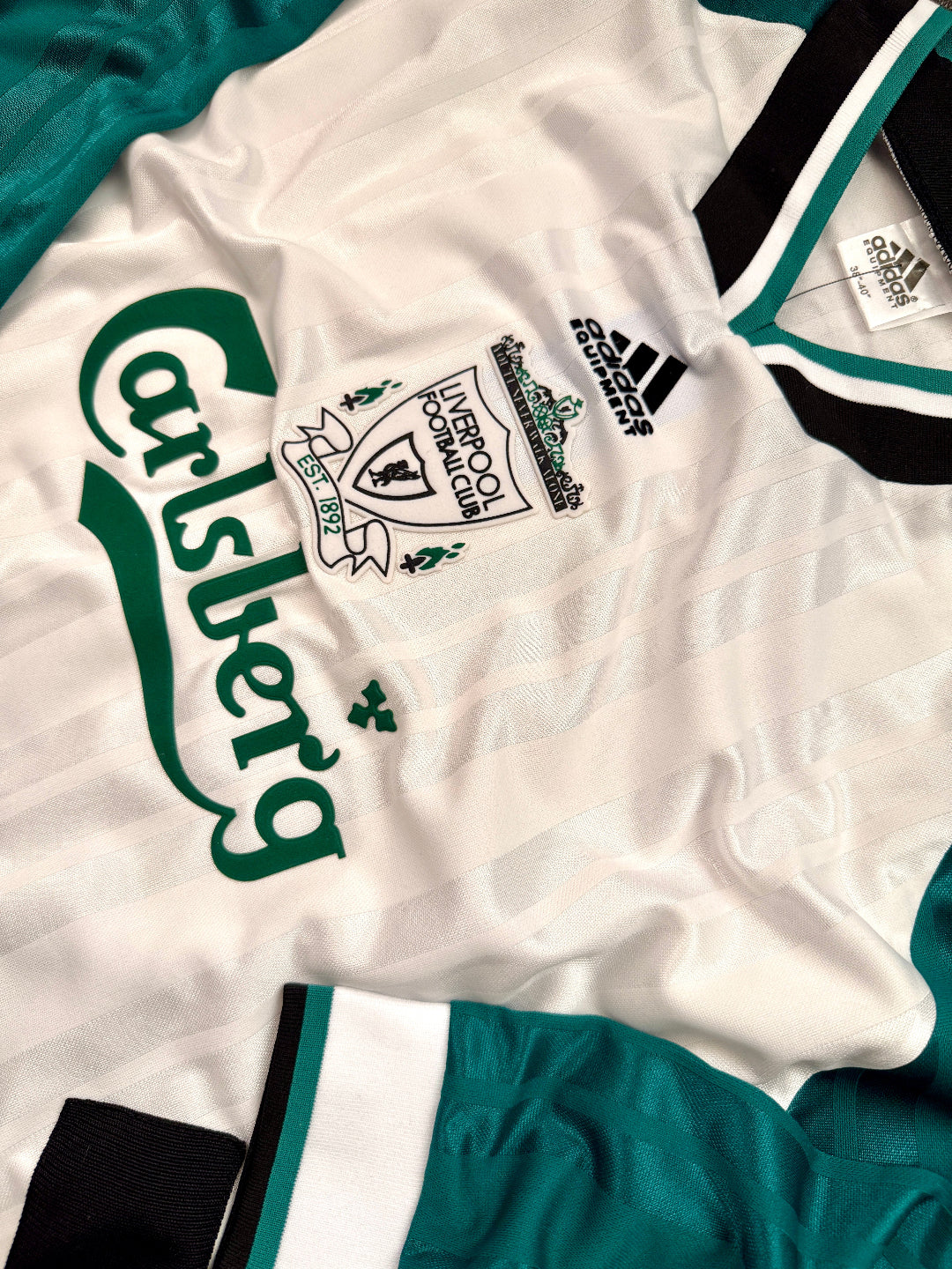 Jersey Retro Liverpool 1993 1995 Visita Fowler Manga Larga