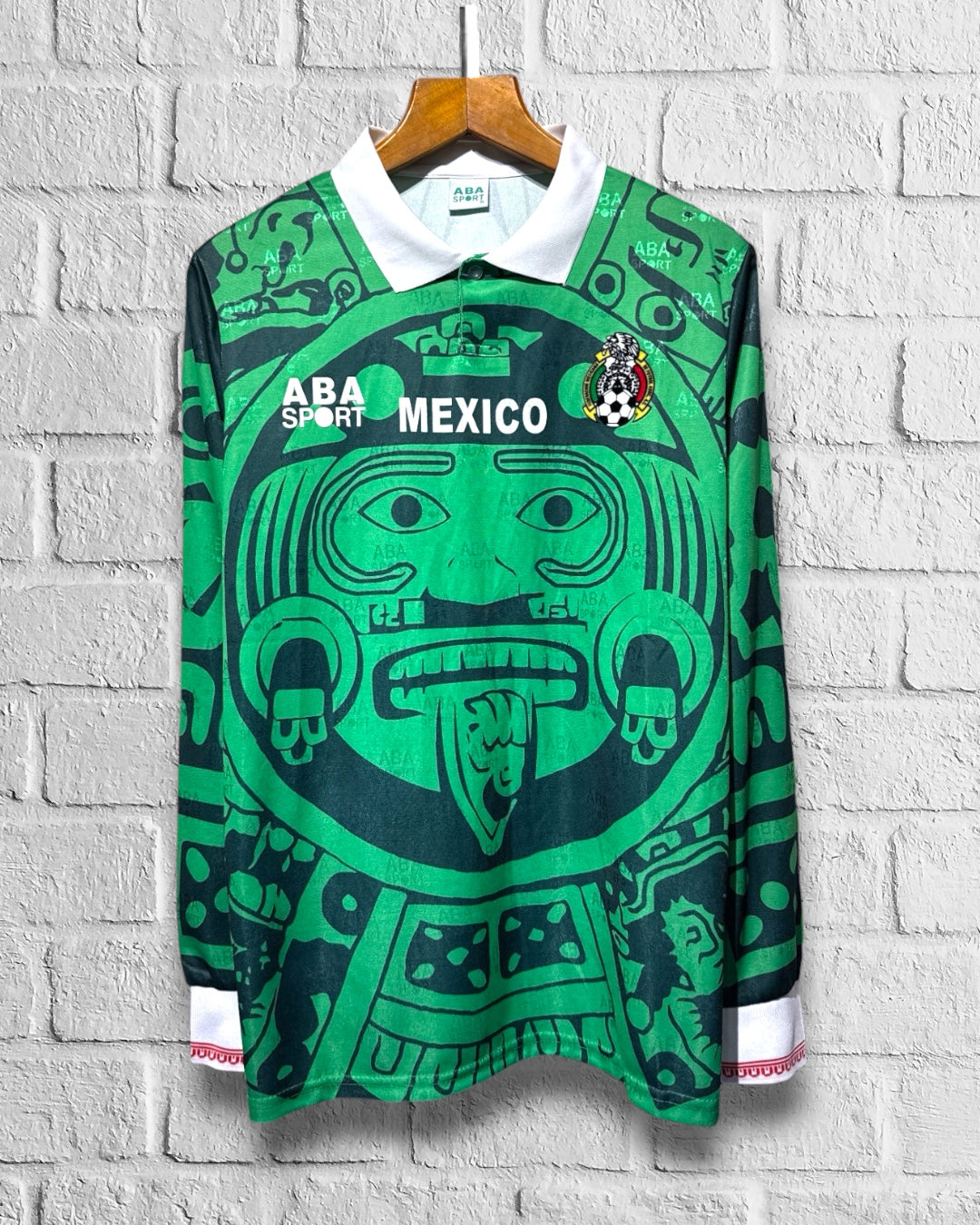 Jersey Retro México 1997 1998 Local Manga Larga