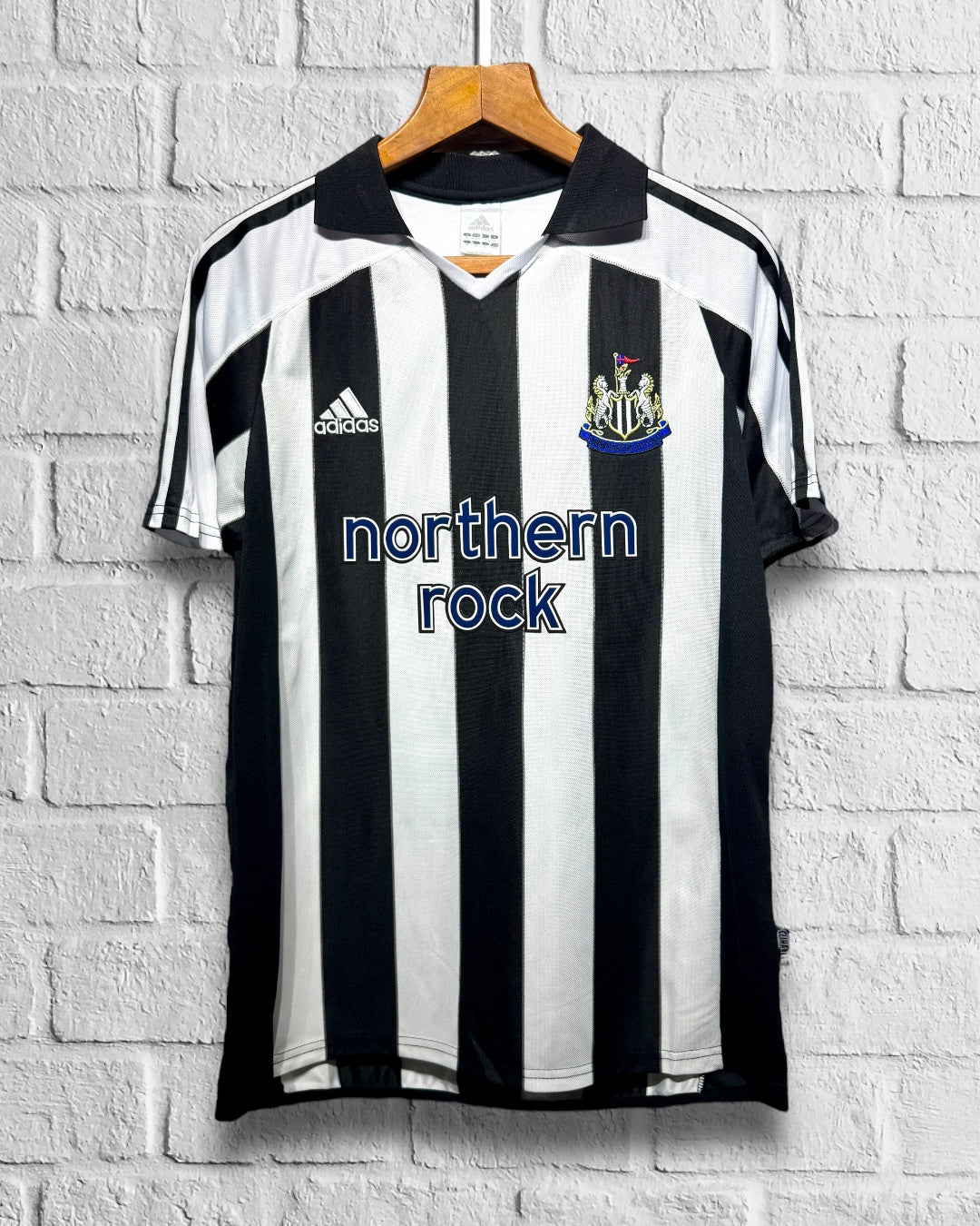 Jersey Retro Newcastle United 2003 2005 Local Muñez Película Gol