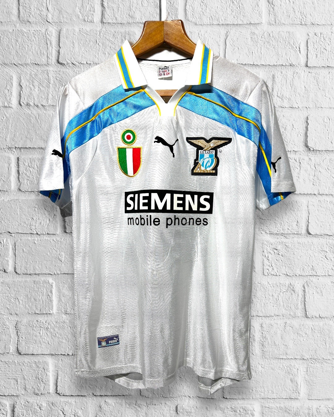 Jersey Retro Lazio 2000 2001 Visita Crespo