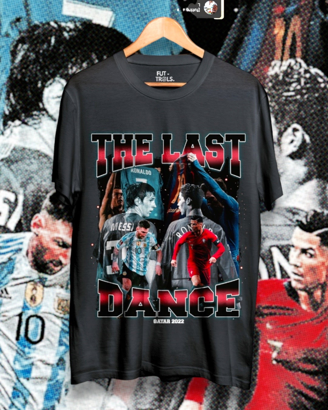 Playera Messi Cristiano "The Last Dance"