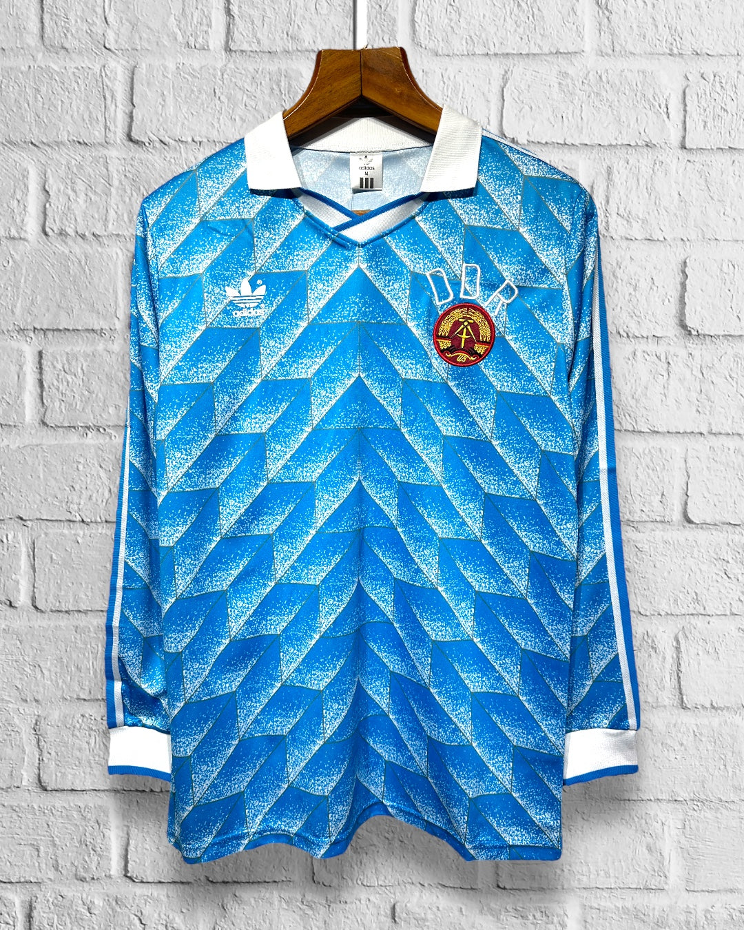 Jersey Retro Alemania Oriental 1988 Local Manga Larga