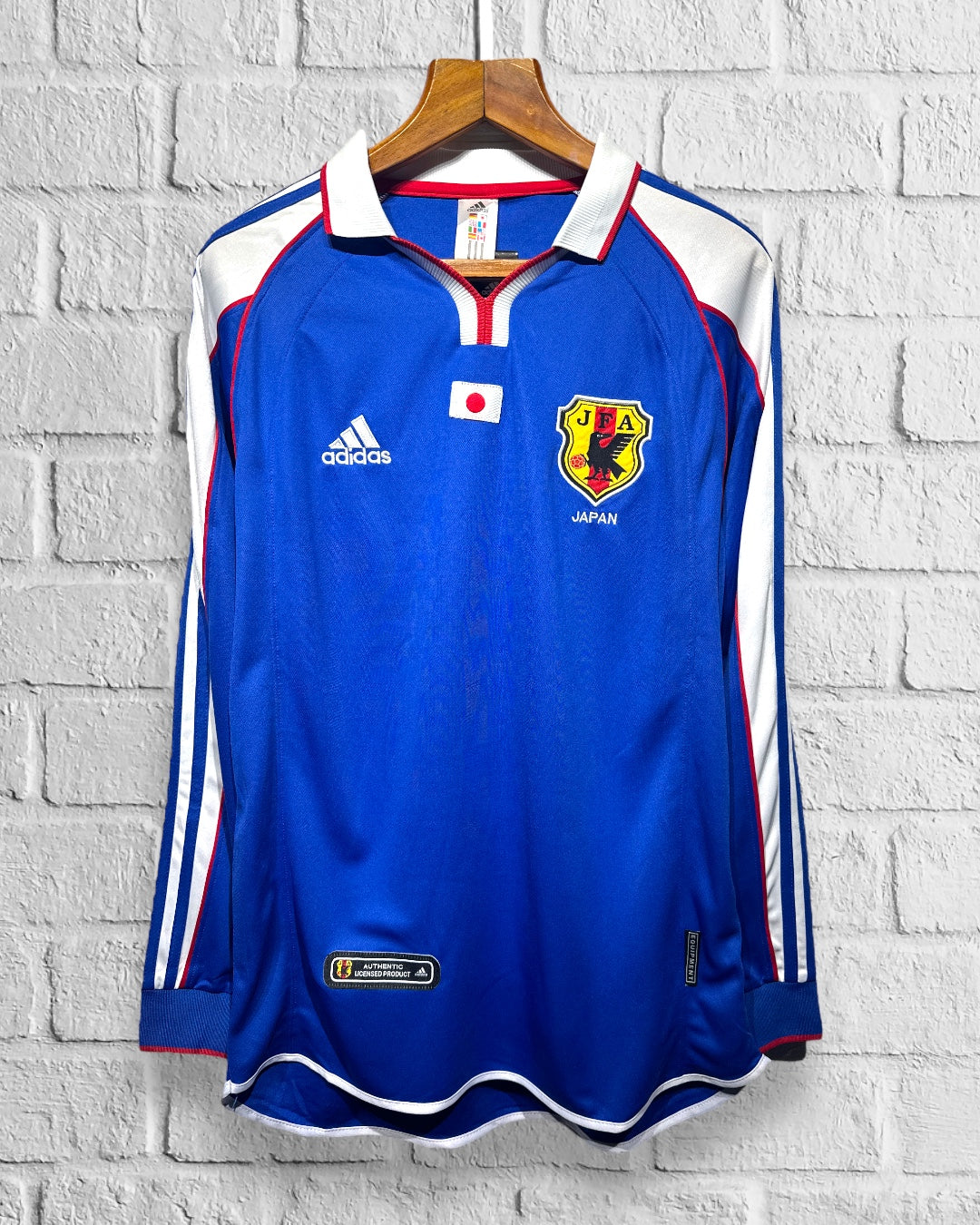 Jersey Retro Japon 2000 2001 Local Manga Larga
