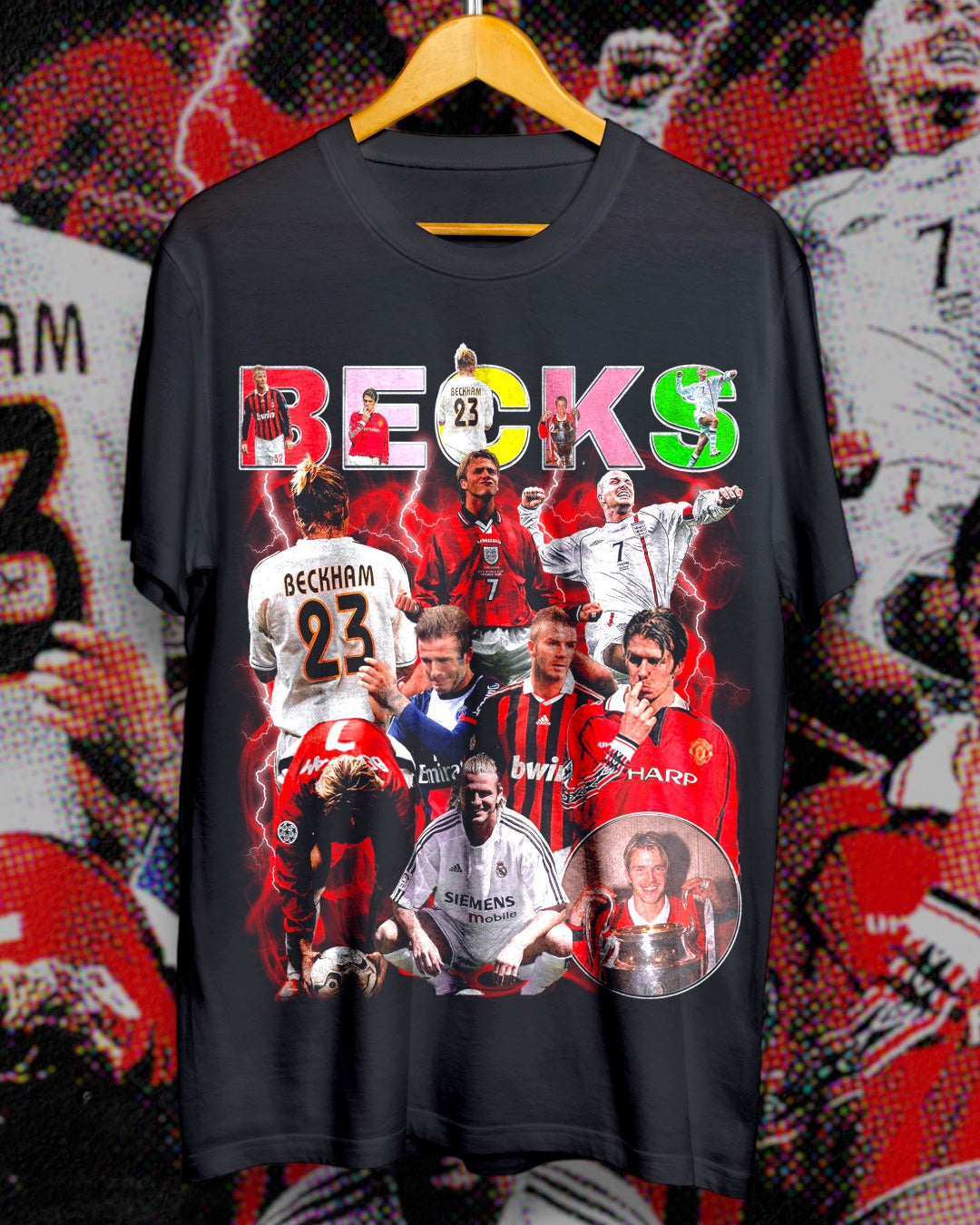 Playera David Beckham "BECKS"