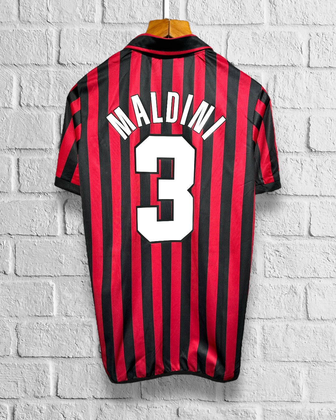 Jersey Retro Milan 1999 2000 Centenario Maldini DORSAL