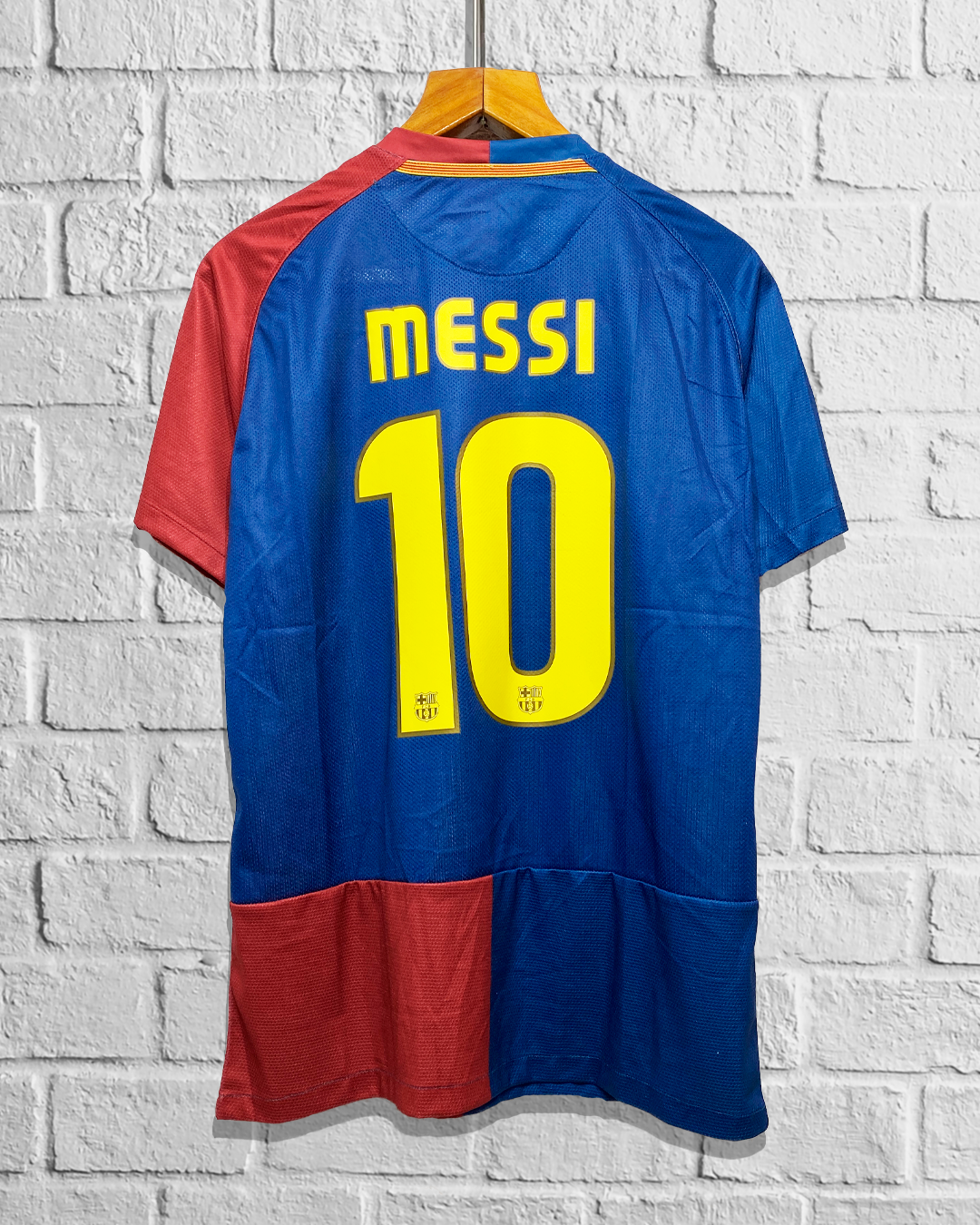 Jersey Retro Barcelona 2008 2009 Final Champions League DORSAL