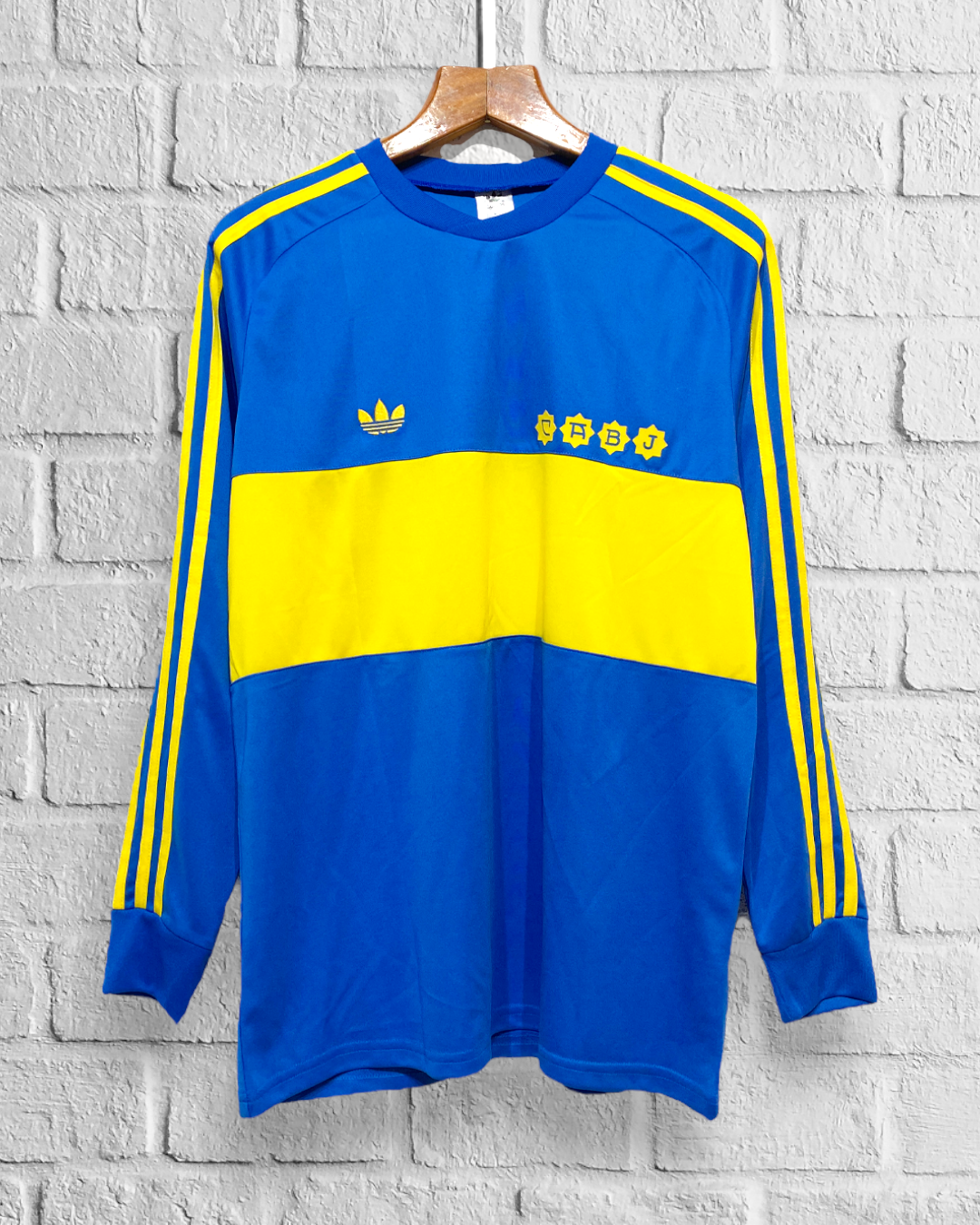 Jersey Retro Boca Juniors 1981 Maradona Manga Larga