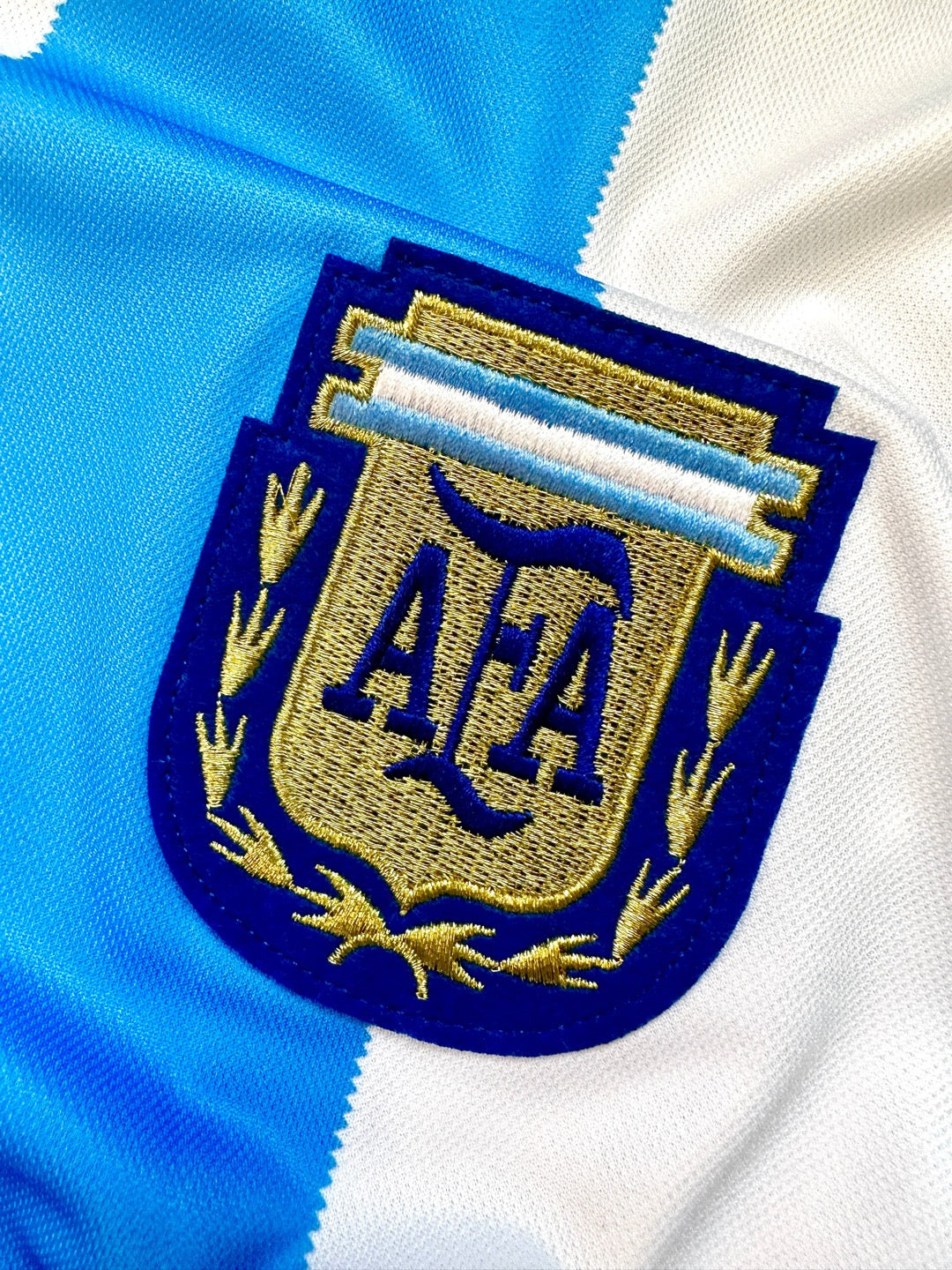 jersey argentina 1986 local Maradona escudo