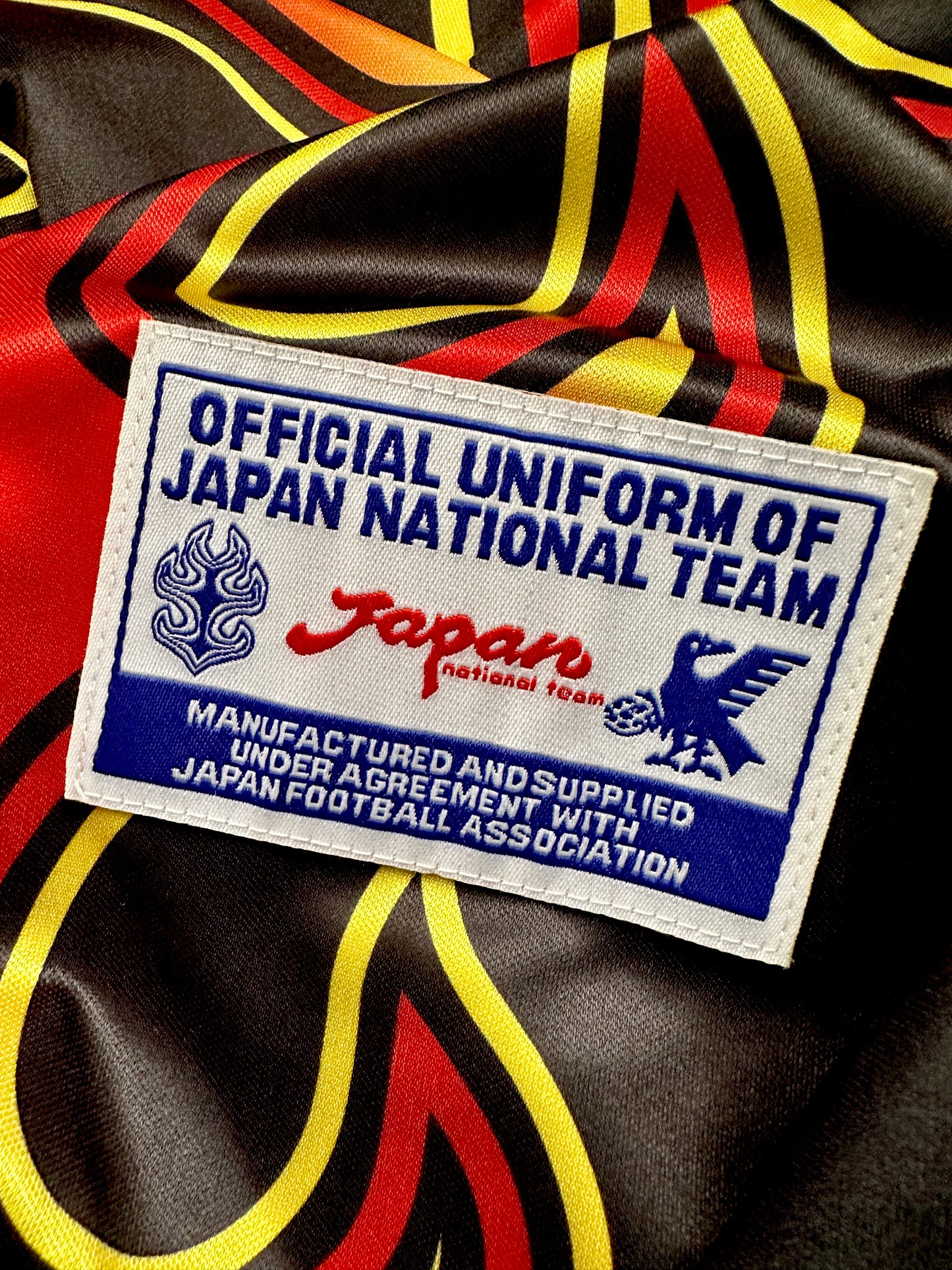 Jersey Retro Japon 1999 Portero Manga Larga etiqueta