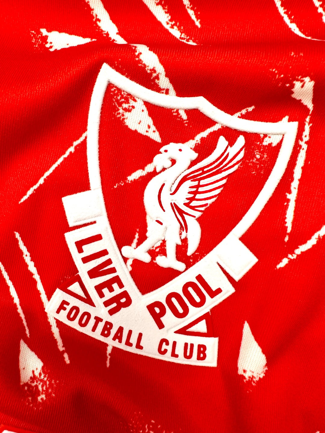 Jersey Retro Liverpool 1990 Local Candy escudo