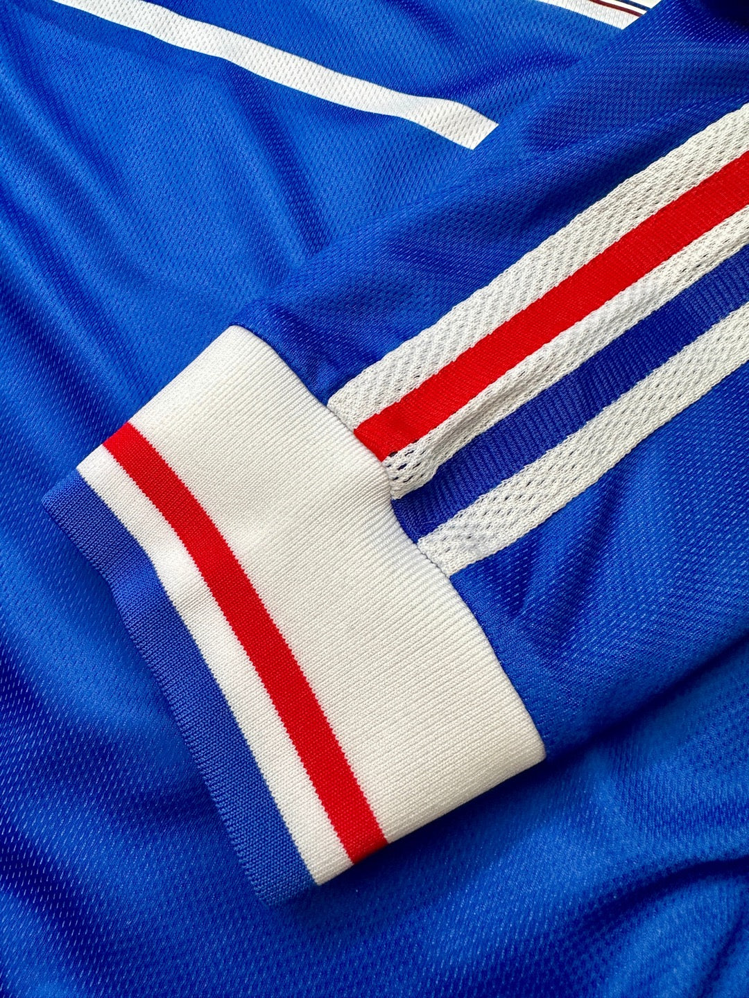 Jersey Retro Francia 1998 Local Manga Larga Zidane manga