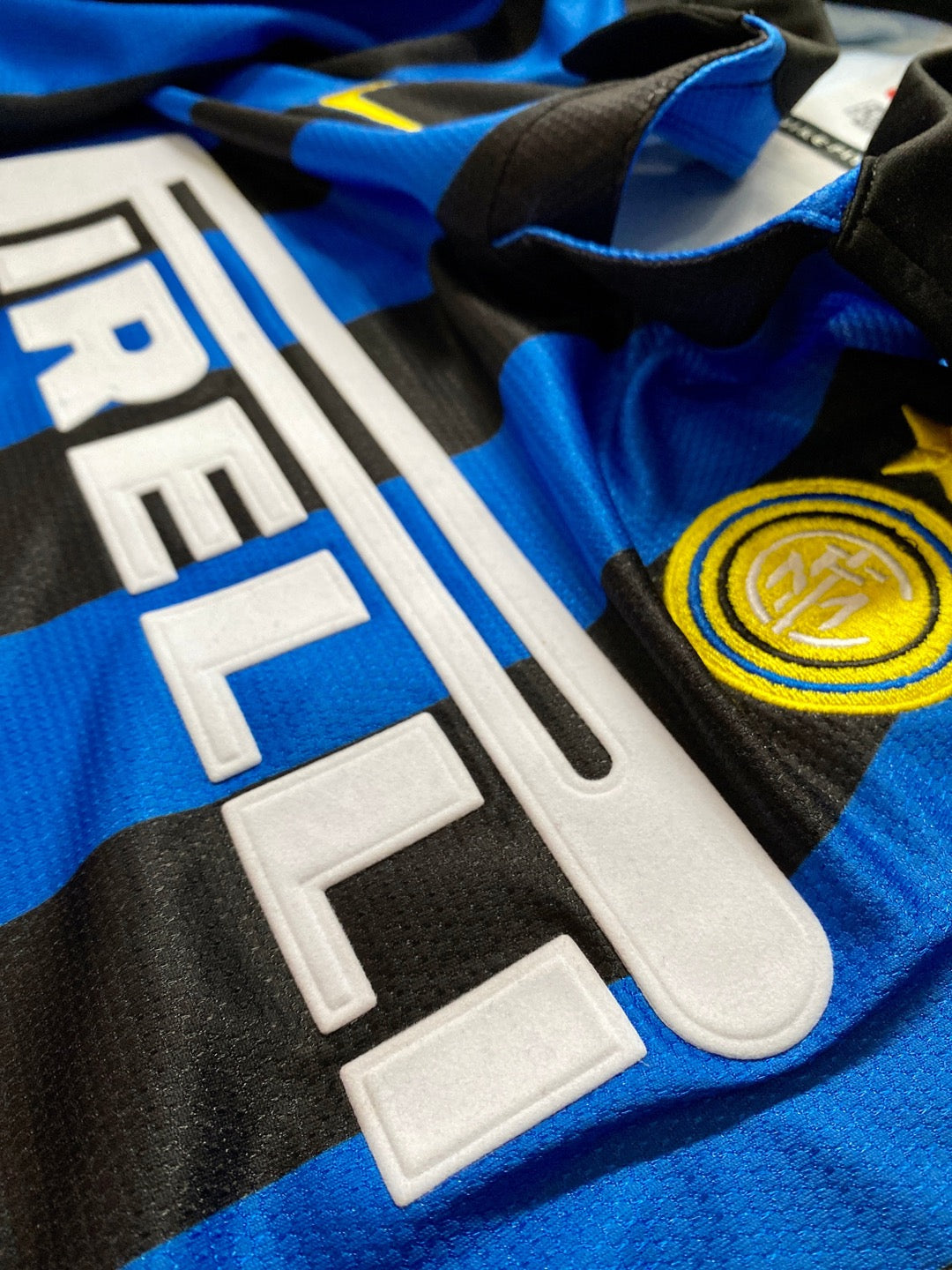 Jersey Retro Inter Milan 1998 1999 Local Ronaldo Manga Larga sponsor