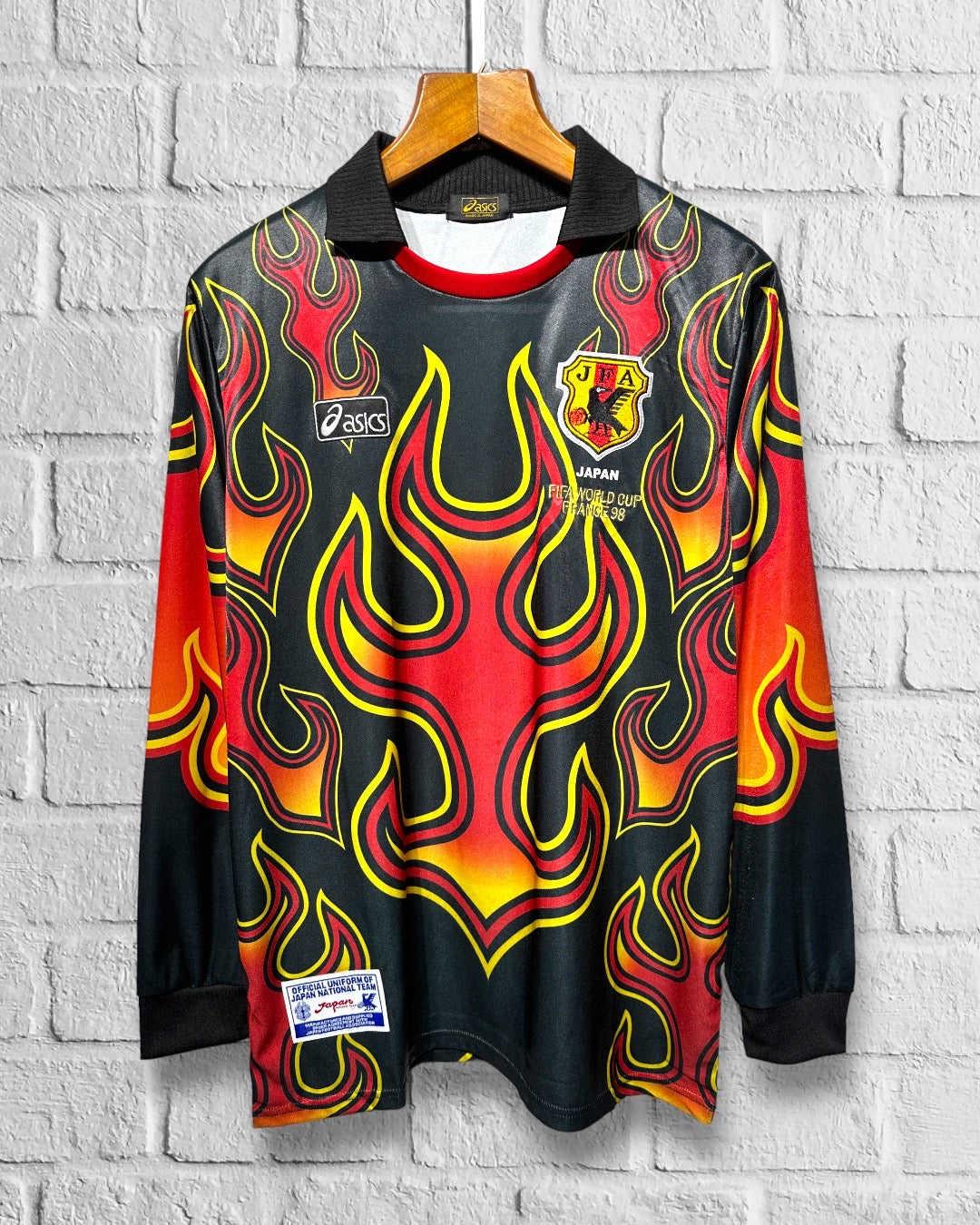 Jersey Retro Japon 1999 Portero Manga Larga