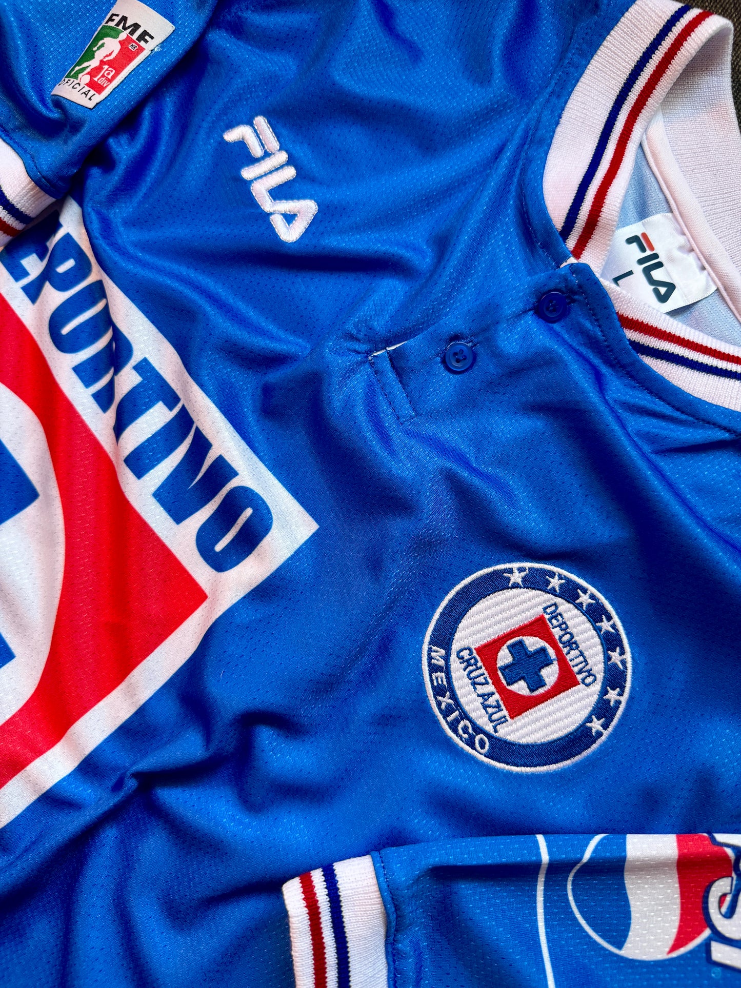 Jersey Retro Cruz Azul Local