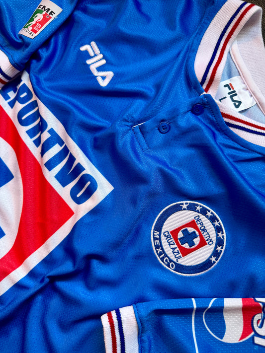 Jersey Retro Cruz Azul Local